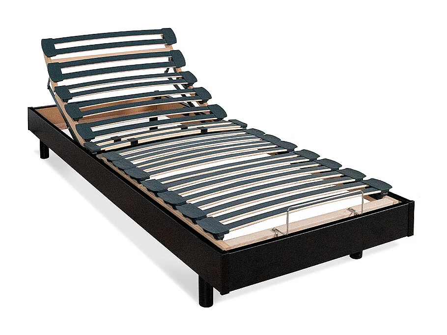 BELLECOUR LITERIE | Ensemble FLEX 90x190 cm | Sommier électrique + Matelas Mémoire de forme
