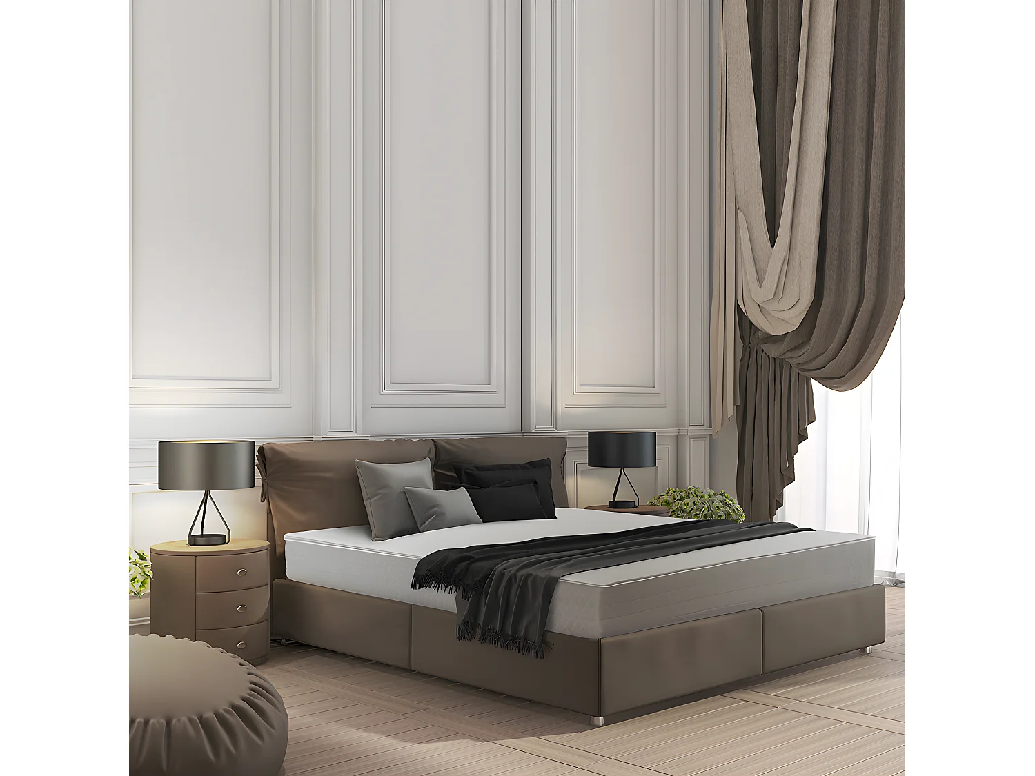 BELLECOUR LITERIE | Matelas INSPIRATION 140x200 cm | Mousse avec mémoire de forme