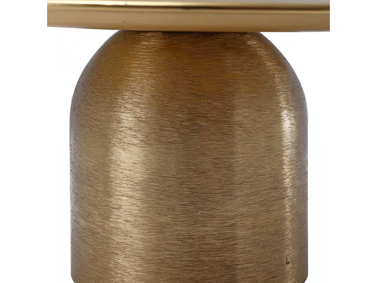 Plateau de présentation fait à la main ARA 29x29x14 or et poudre rose