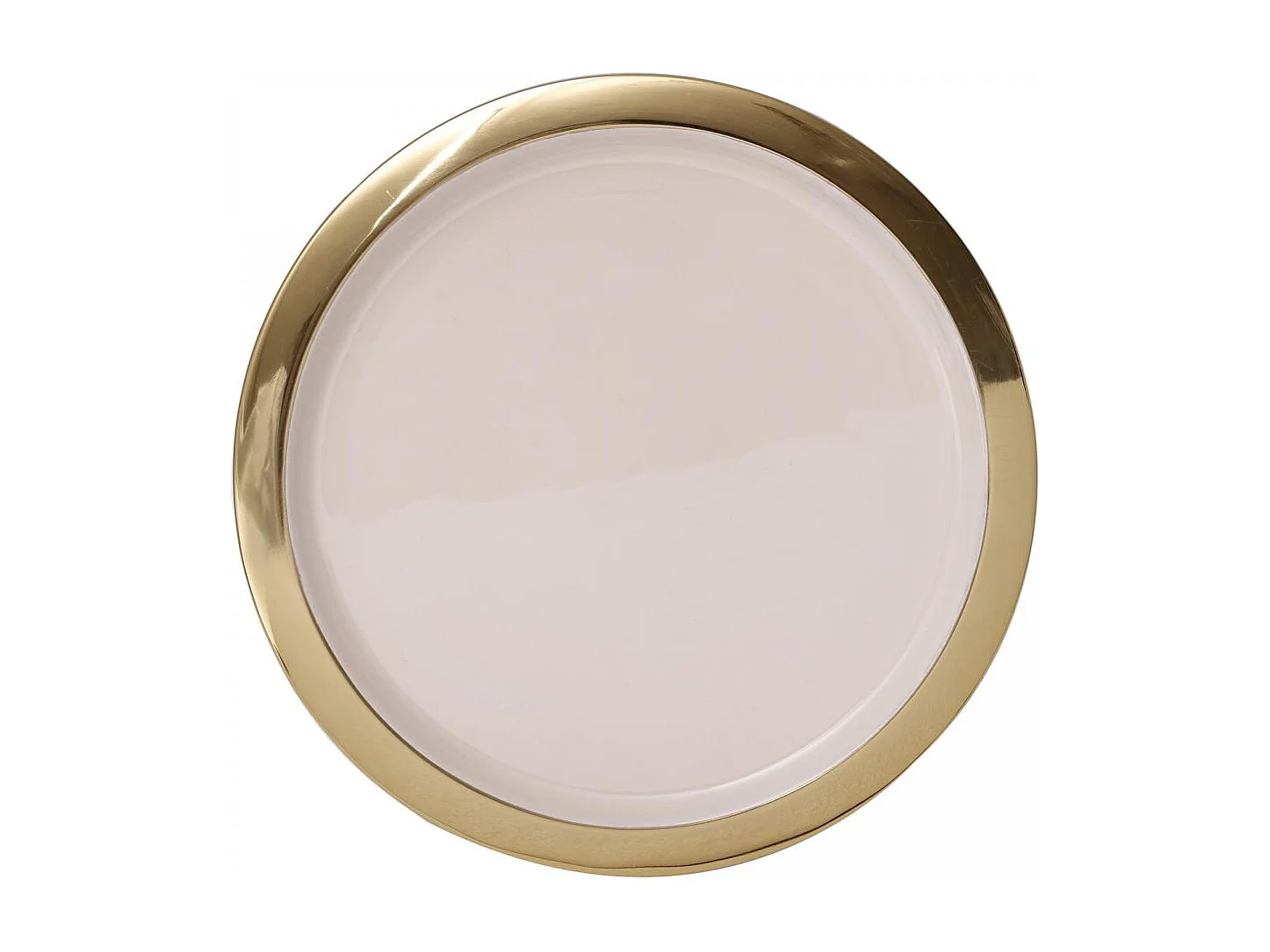 Plateau de présentation fait à la main ARA 29x29x14 or et poudre rose