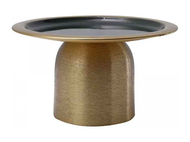 Plateau de présentation fait à la main ARA 24x24 or et vert foncé