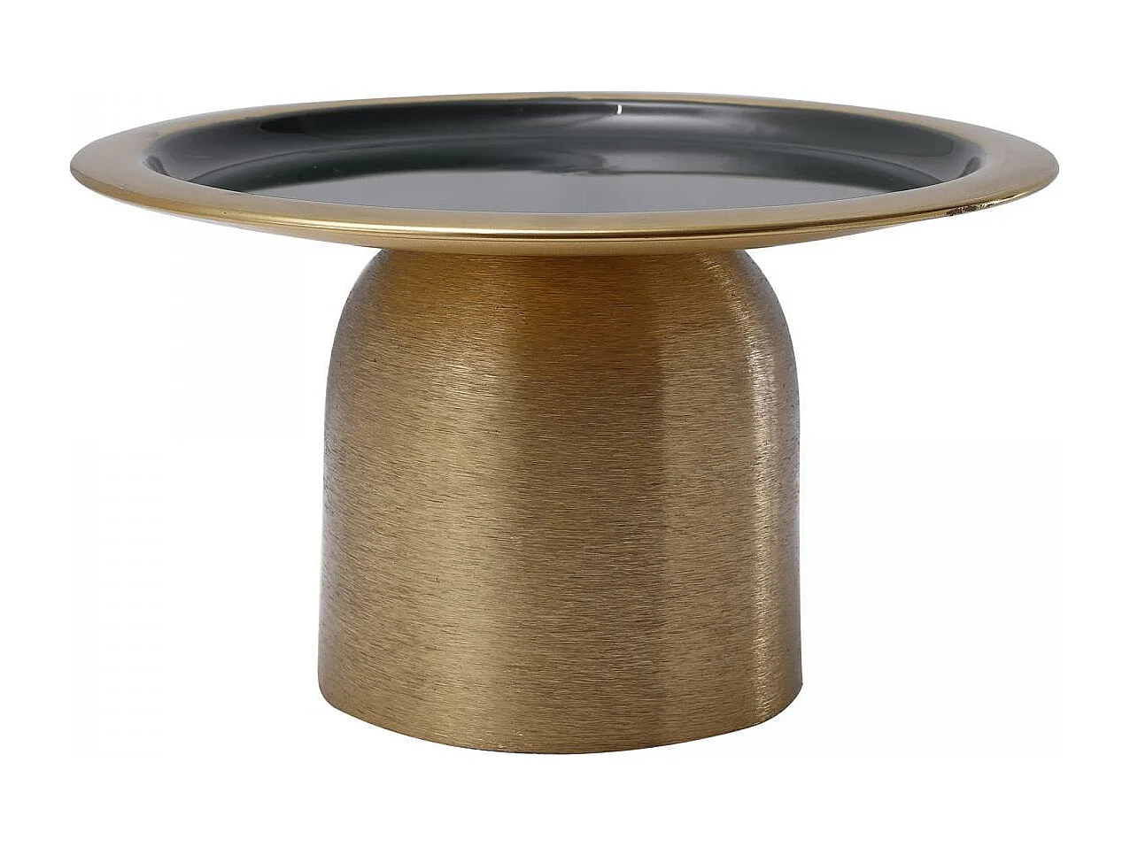 Plateau de présentation fait à la main ARA 24x24 or et vert foncé