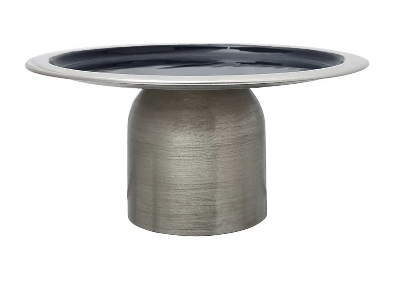 Plateau de présentation fait à la main ARA 20x20 gris et vert foncé