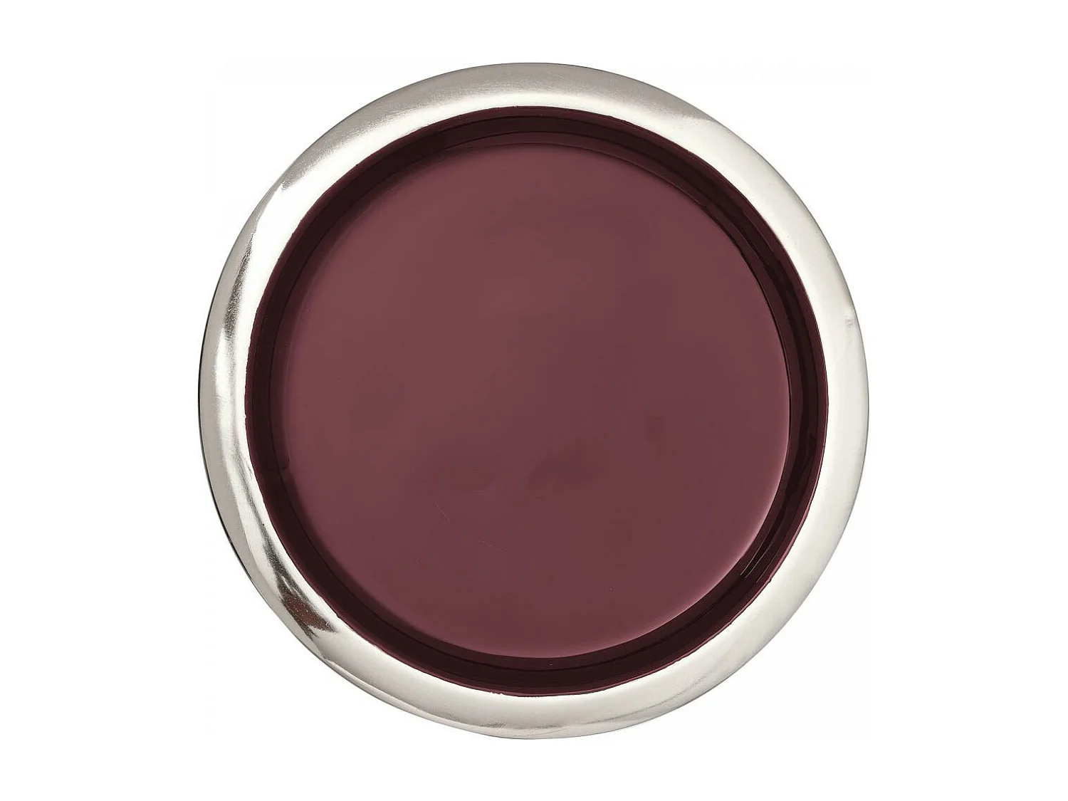 Plateau de présentation fait à la main ARA 24,5x24,5x14 gris et prune