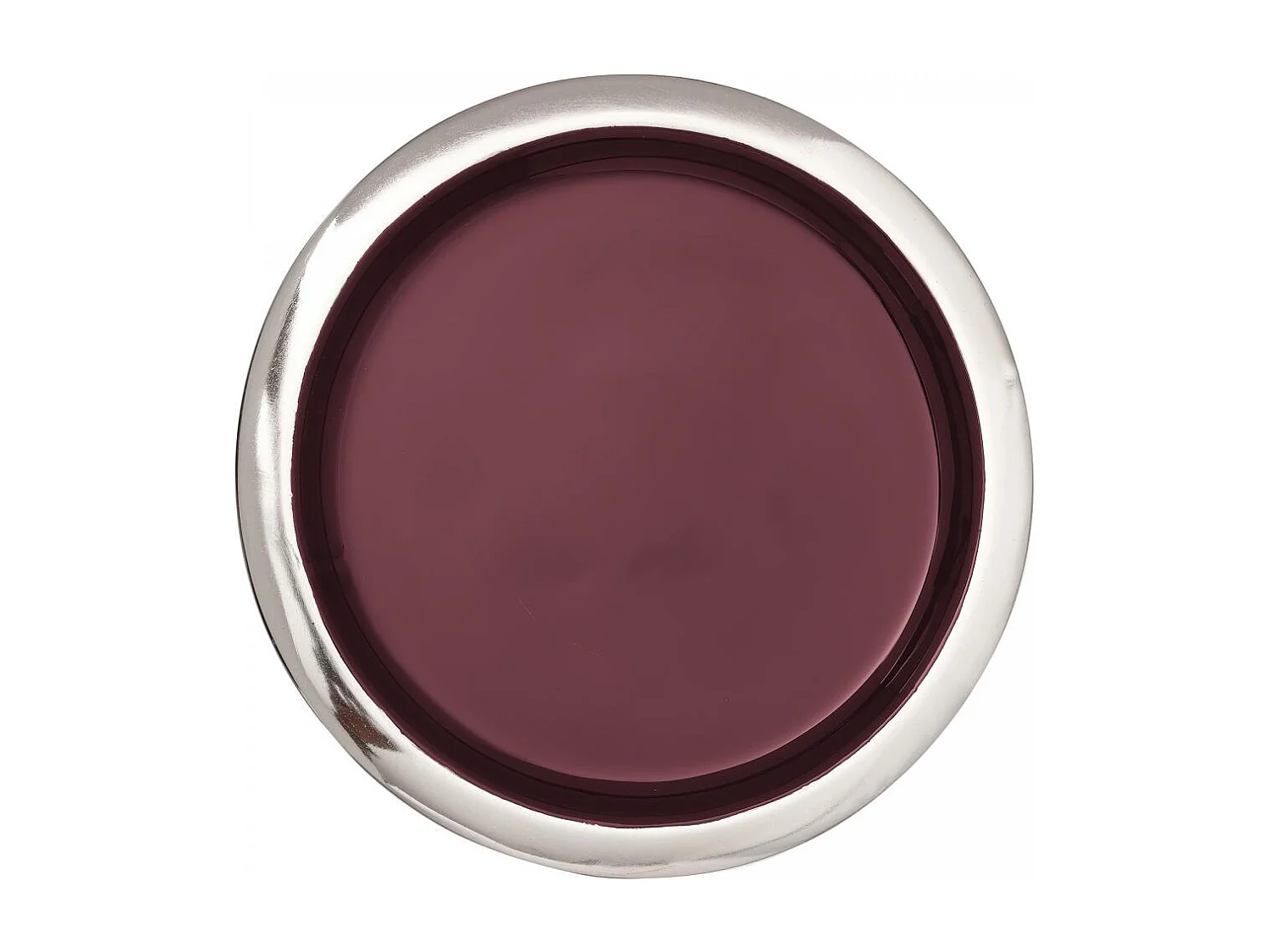 Plateau de présentation fait à la main ARA 24,5x24,5x14 gris et prune