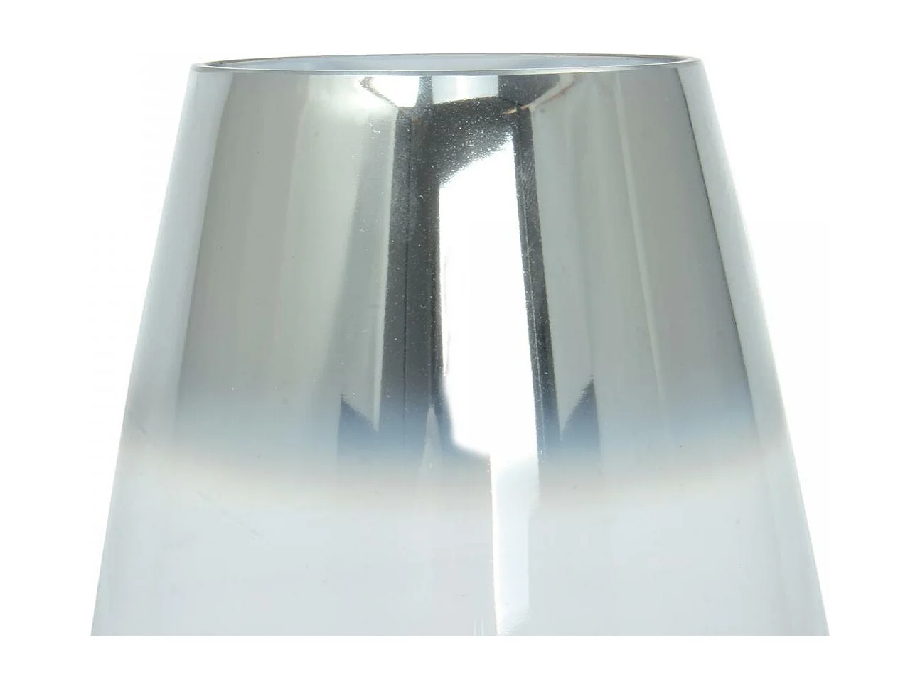 Vase soufflé à la bouche en verre AQUA 16x16x18,5 gris