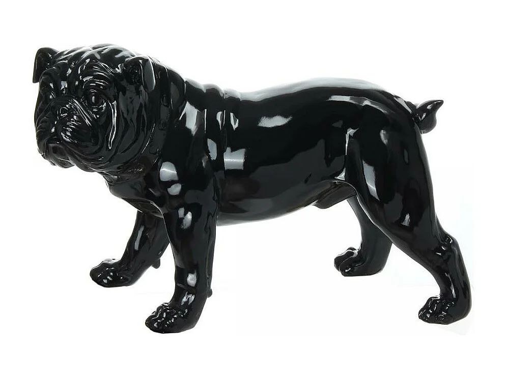 Statue fait à la main en résine DOGGY 2 40x20x26 noir