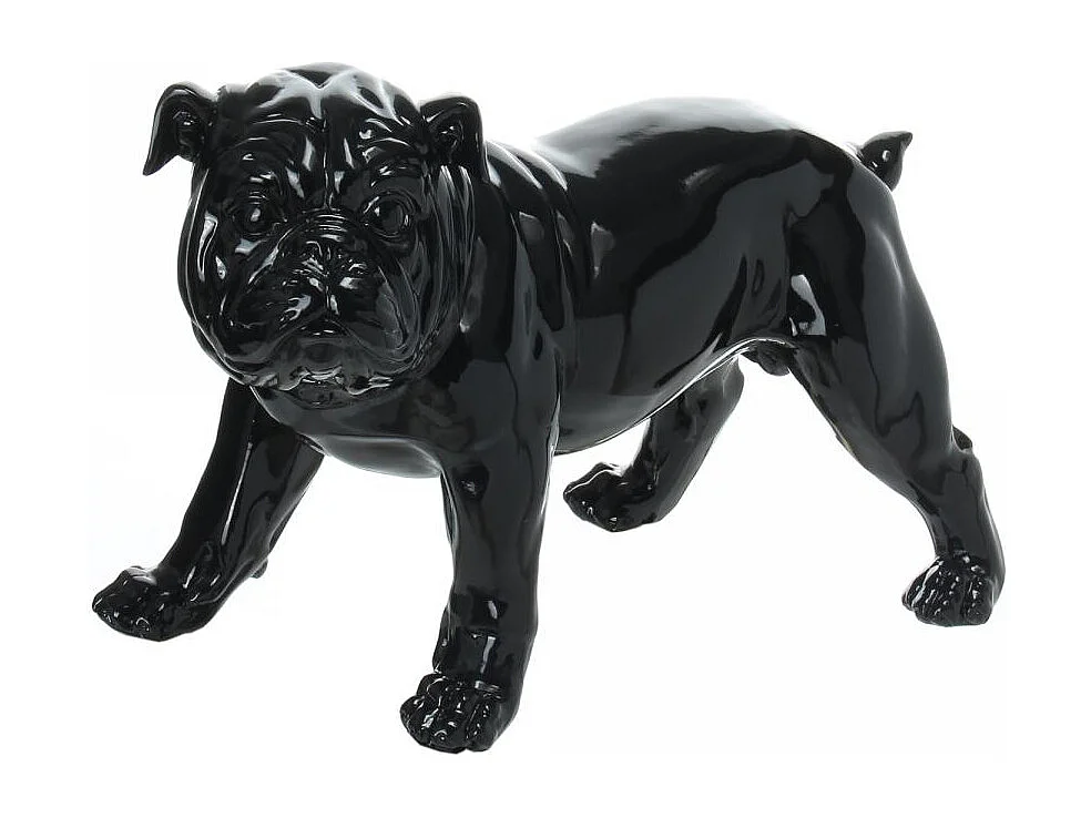 Statue fait à la main en résine DOGGY 2 40x20x26 noir