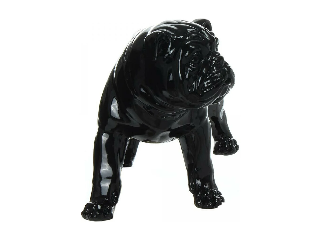 Statue fait à la main en résine DOGGY 2 40x20x26 noir