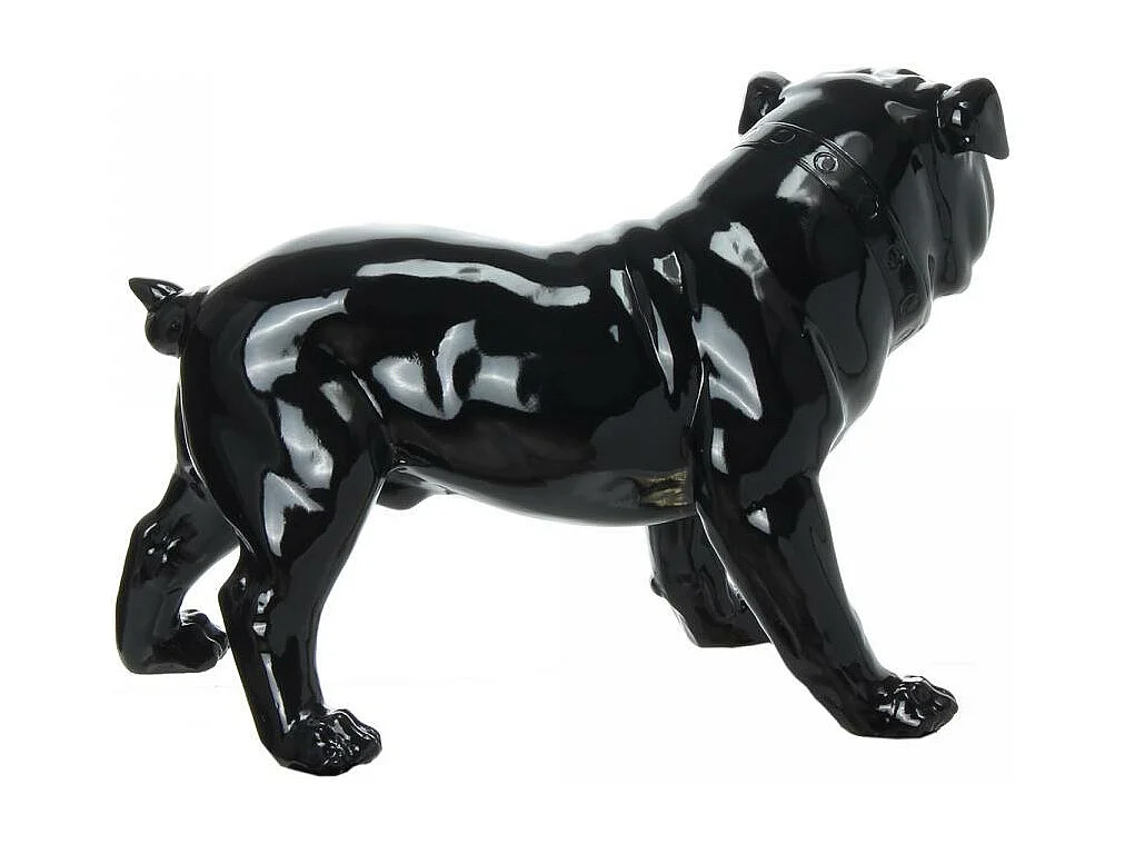 Statue fait à la main en résine DOGGY 2 40x20x26 noir