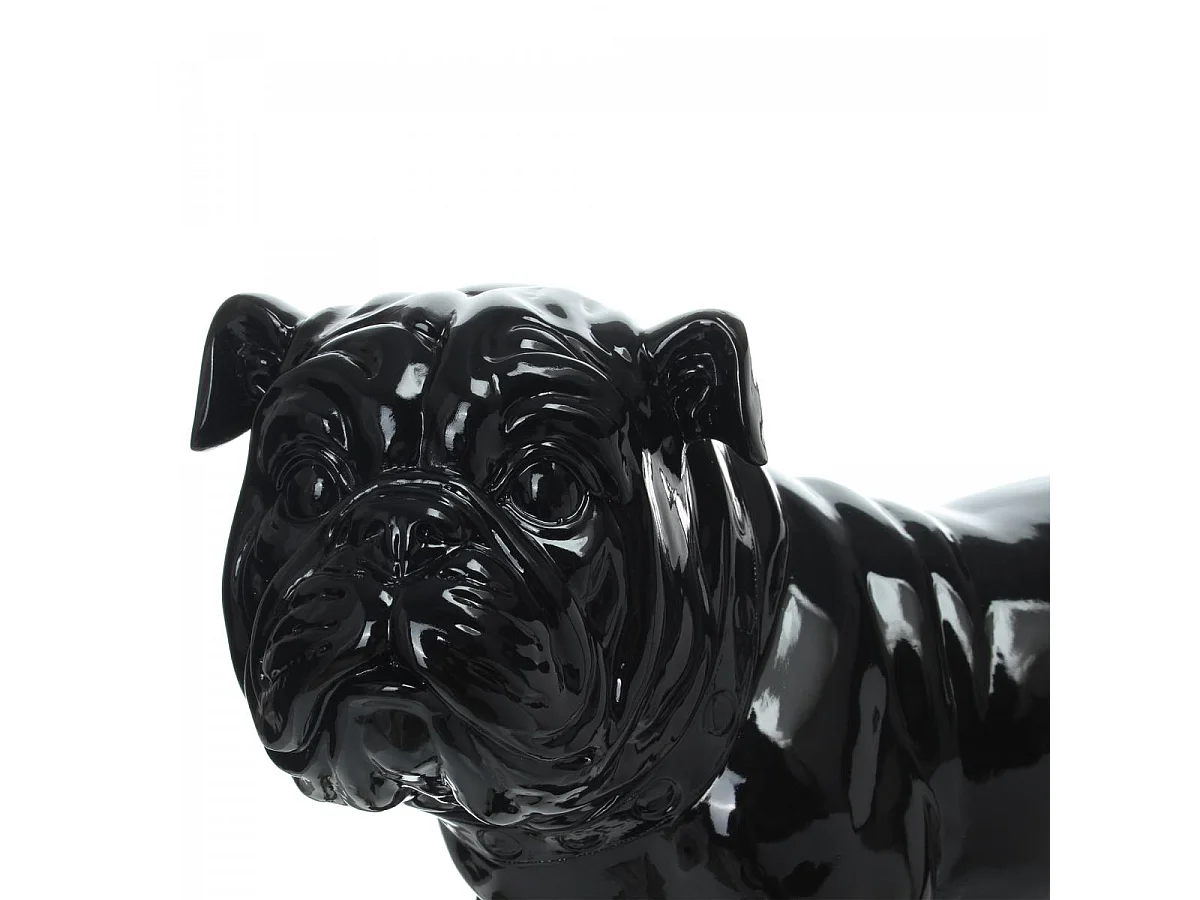 Statue fait à la main en résine DOGGY 2 40x20x26 noir