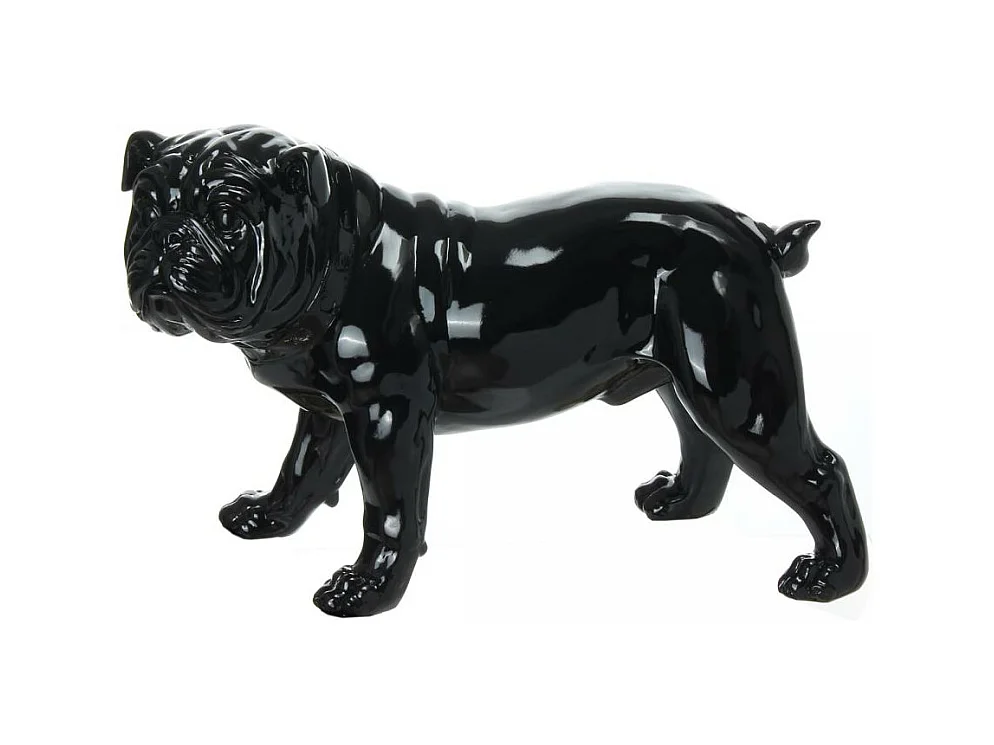 Statue fait à la main en résine DOGGY 2 40x20x26 noir