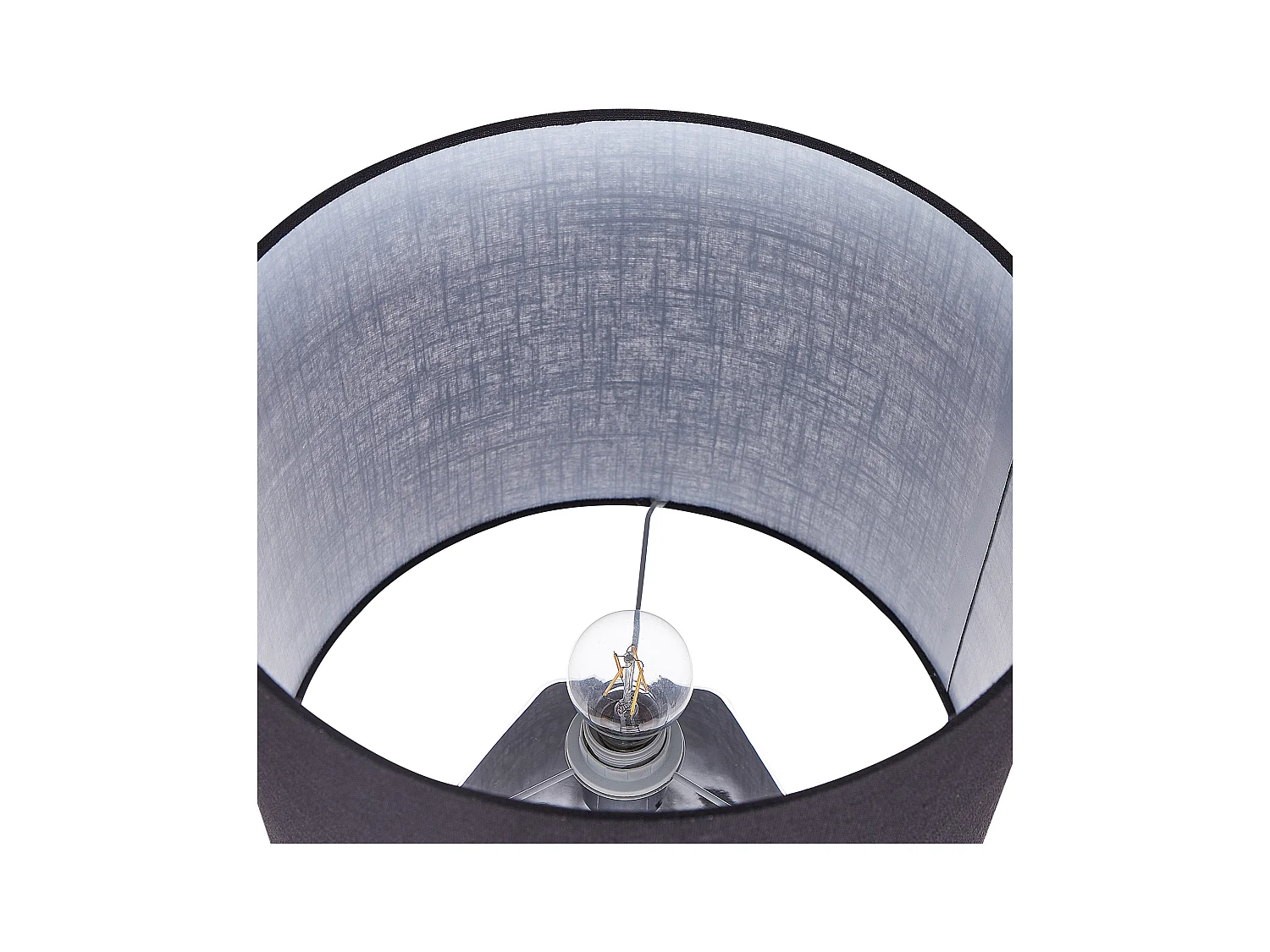 Lampe à poser SELJA Céramique Argenté