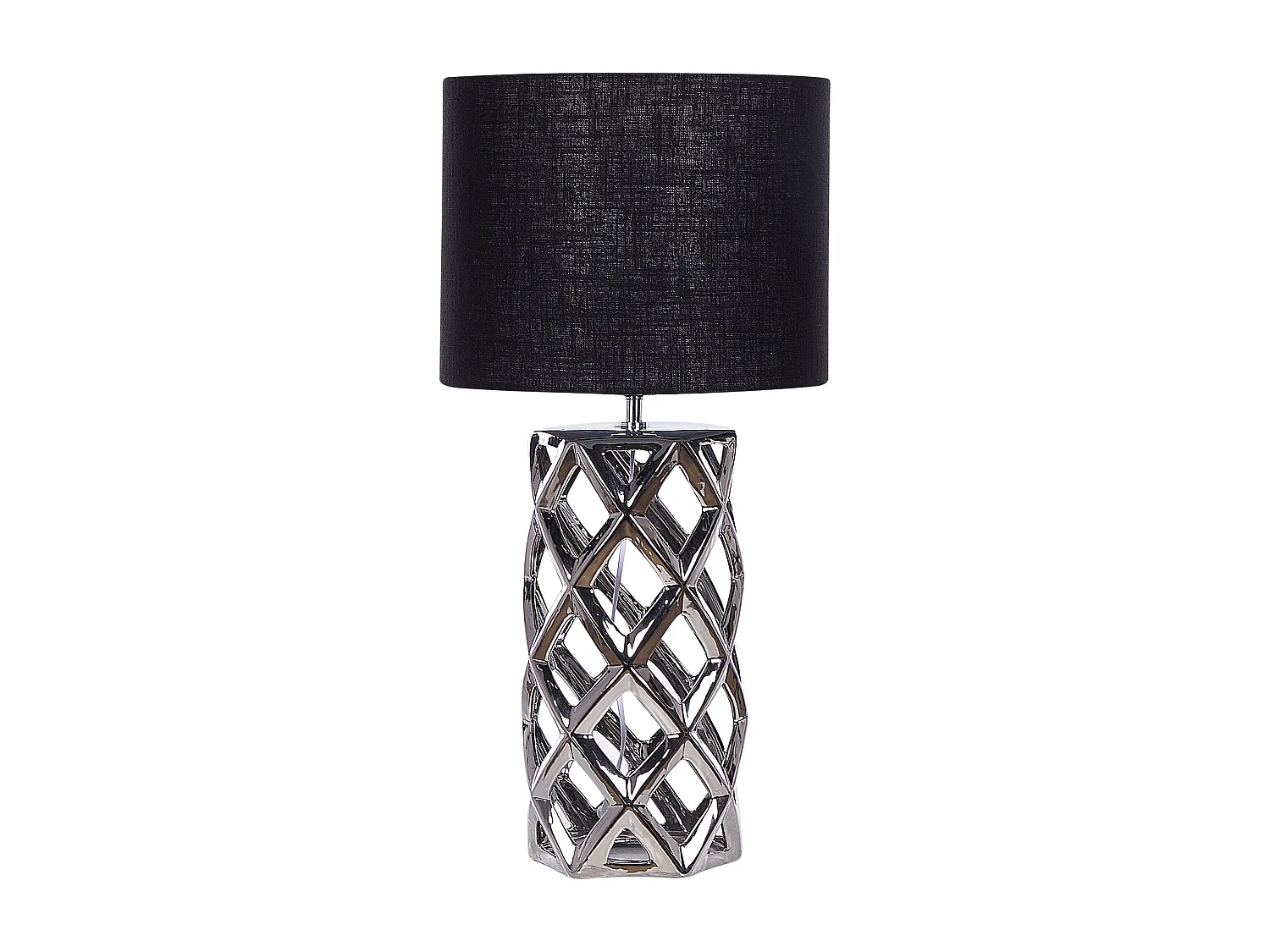 Lampe à poser SELJA Céramique Argenté