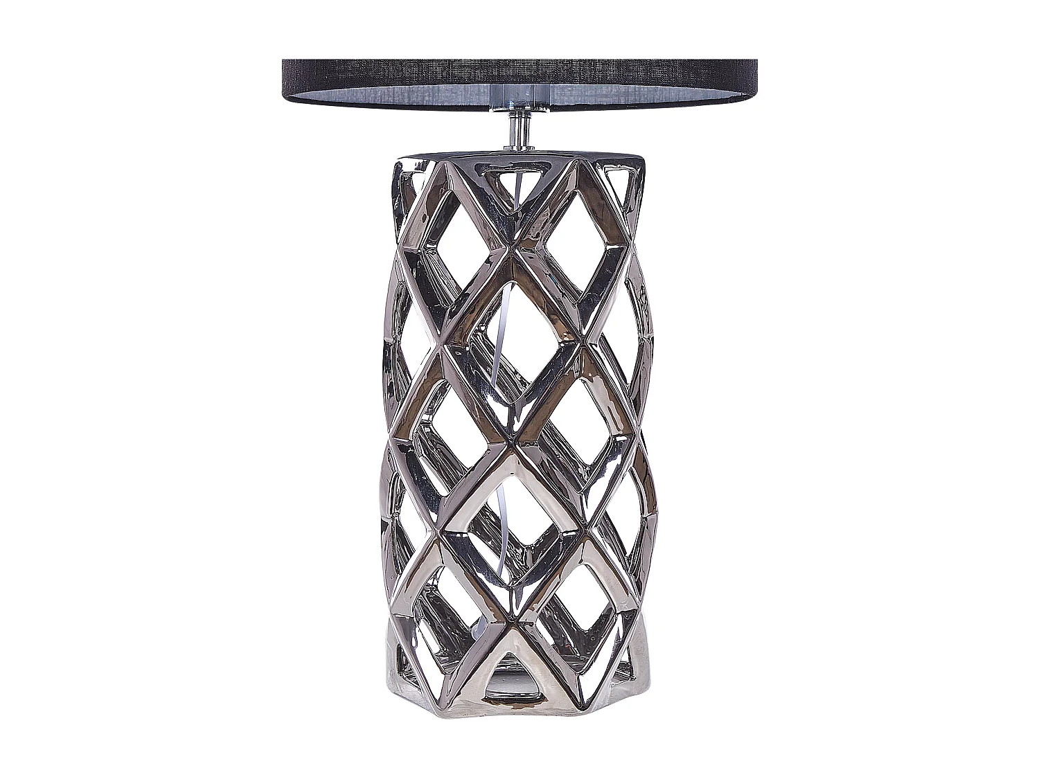 Lampe à poser SELJA Céramique Argenté