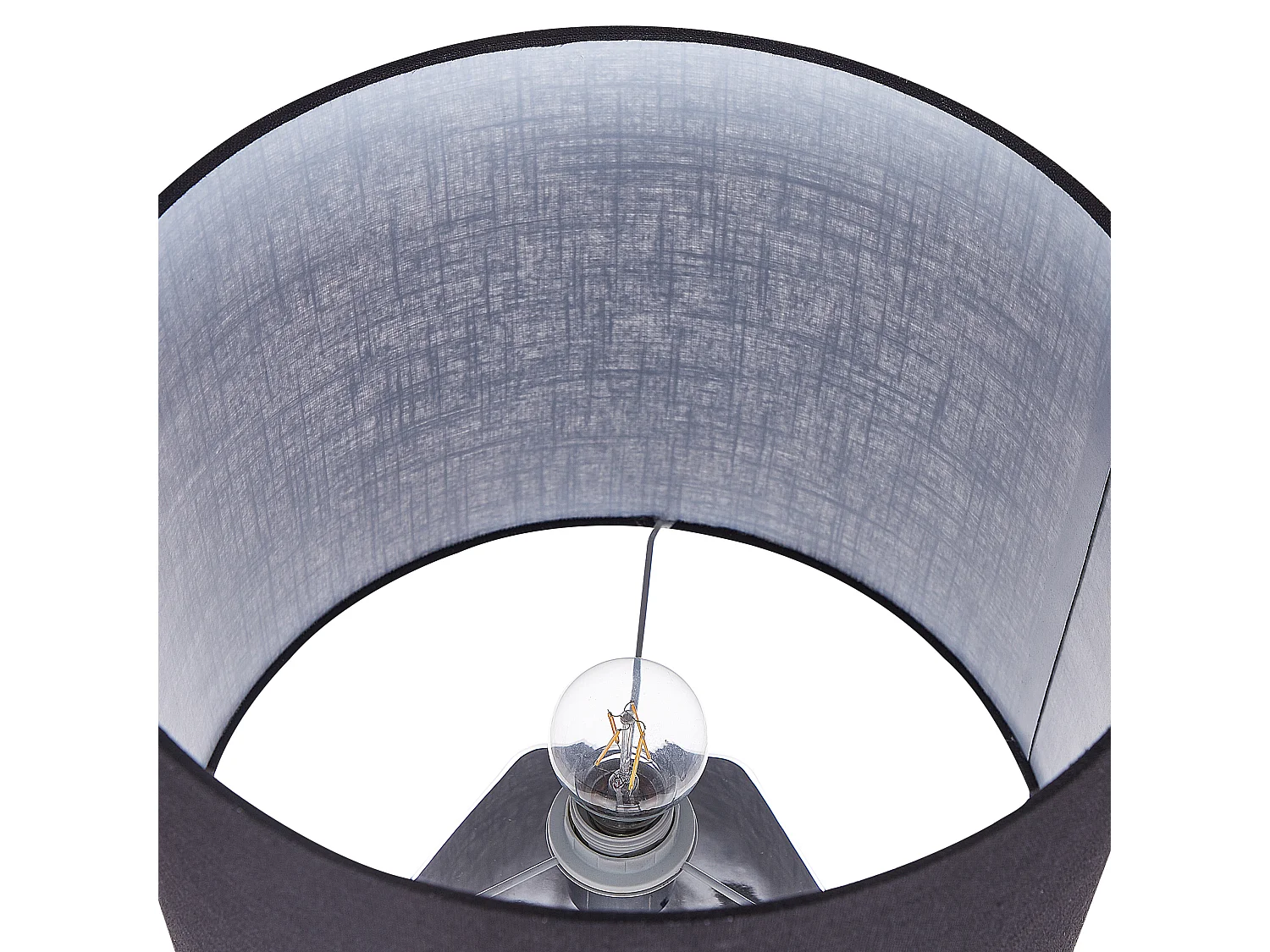 Lampe à poser SELJA Céramique Argenté