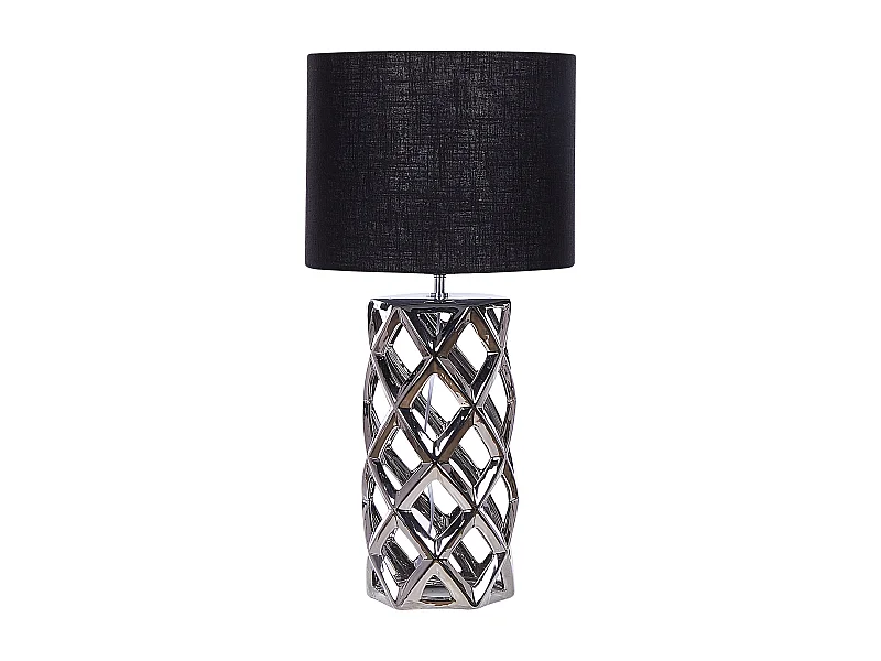 Lampe à poser SELJA Céramique Argenté