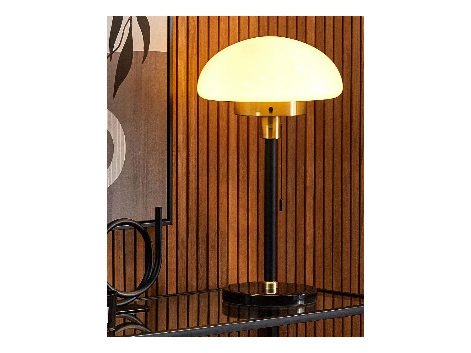 Tafellamp MINIJA Metaal Zwart