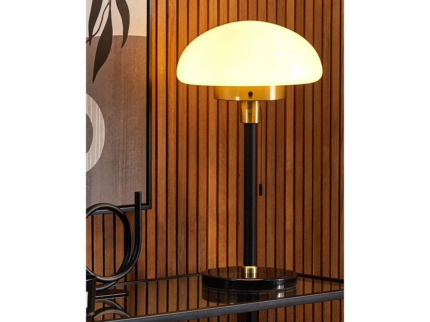 Lampe à poser MINIJA Métal Noir