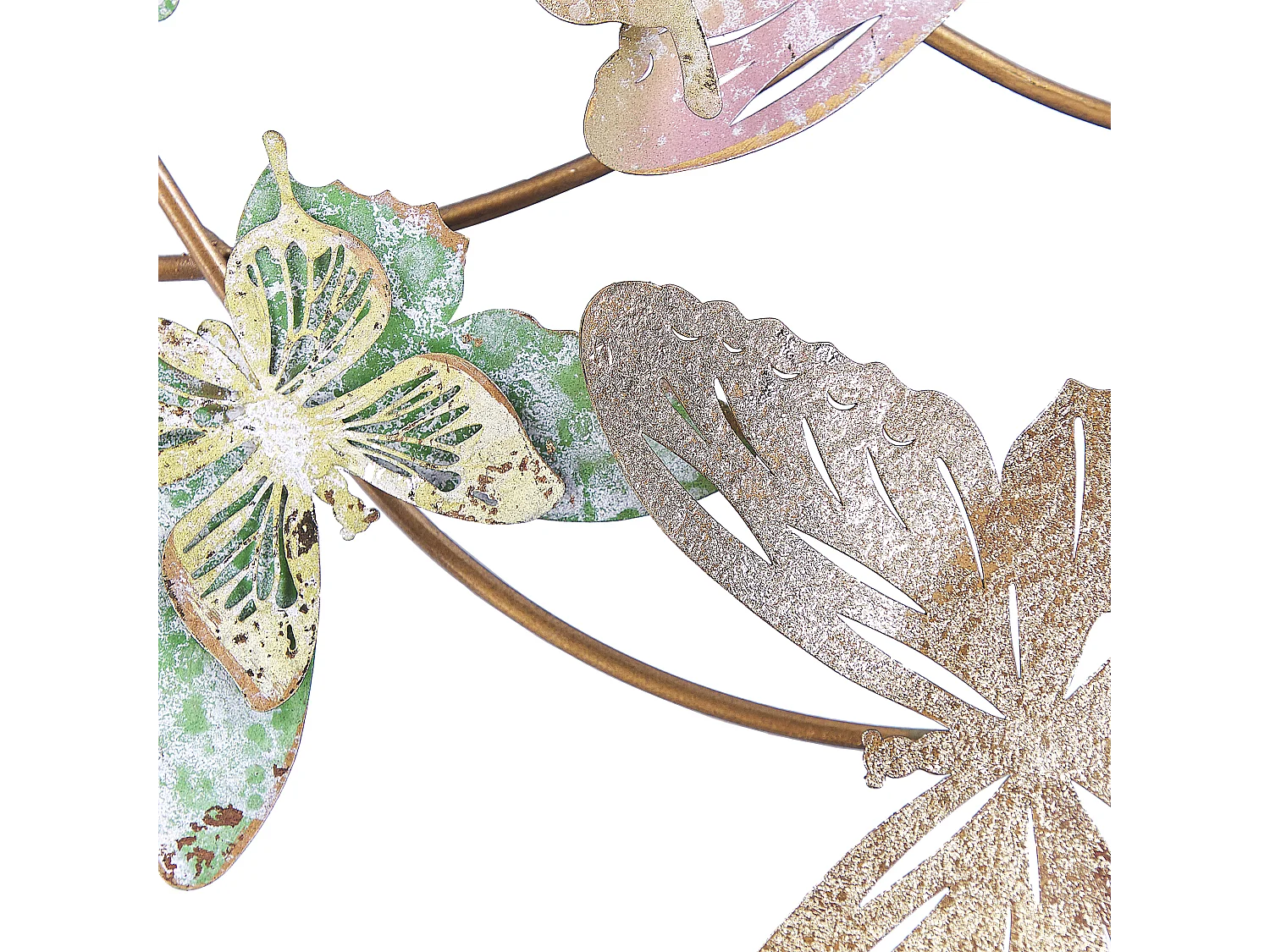 Décoration murale Papillon GALLIUM Métal 53 cm Multicolore