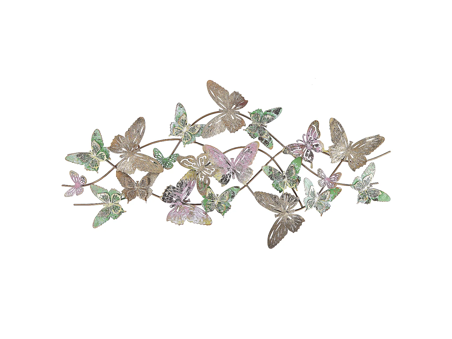 Wanddecoratie GALLIUM Metaal 53 cm Multicolor