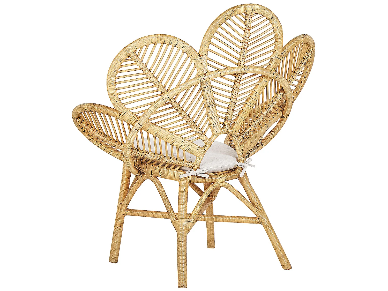 Chaise paon FLORENTINE Rotin Naturel