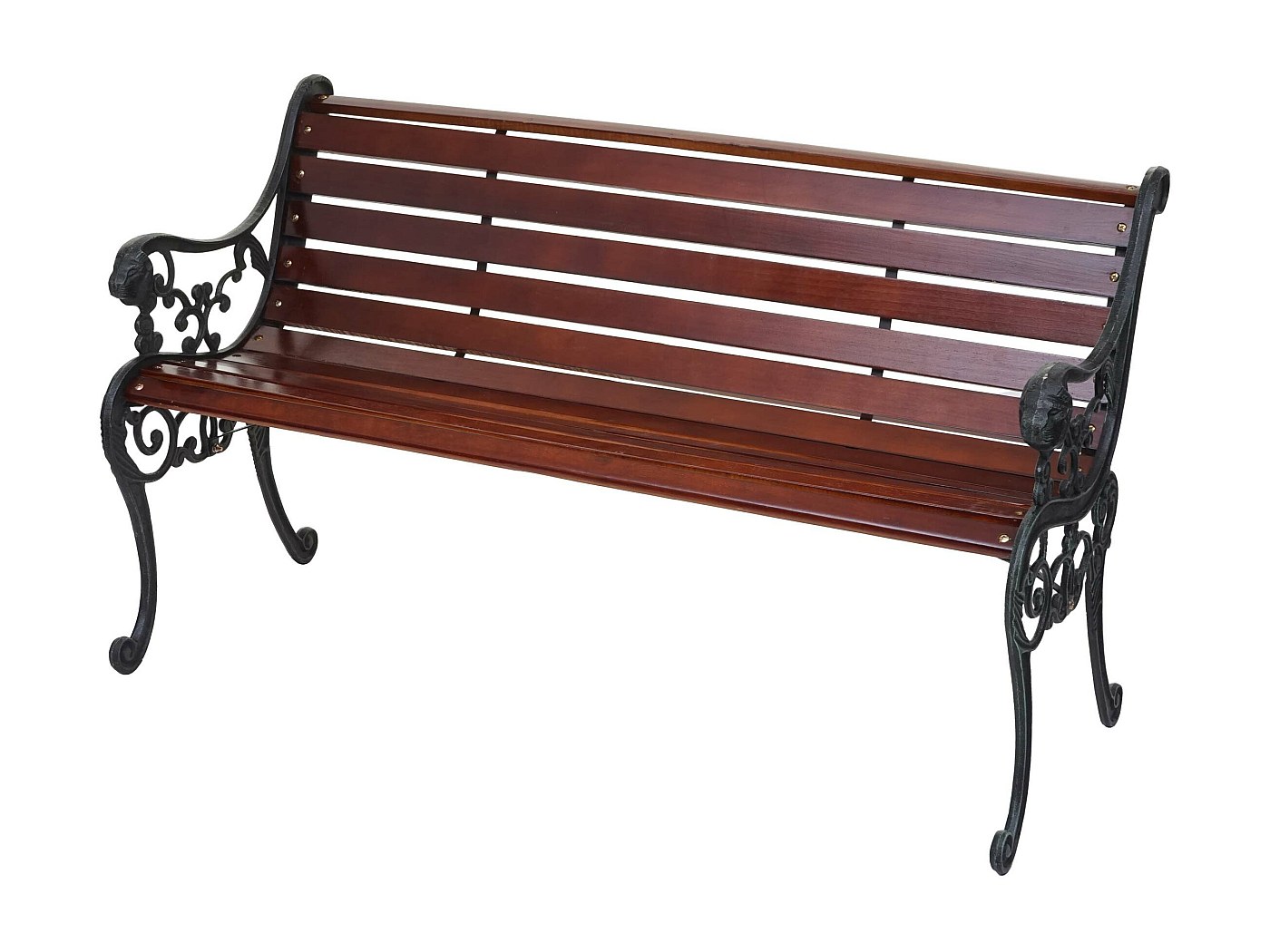 Panchina Da Esterno 3 Posti In Legno Massello - 148cm, Naturale, Per Giardino O Terrazzo - Foto 6