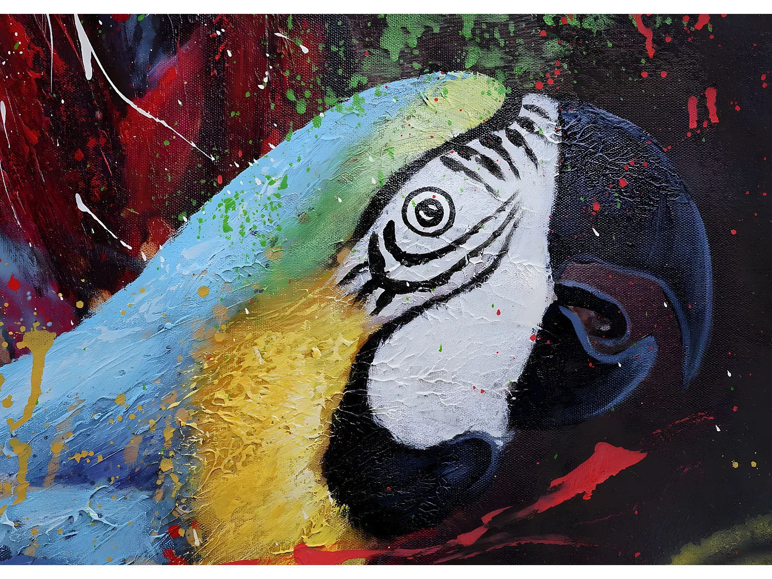 Dipinto a mano pittura ad olio su tela HWC-H25 120x80cm ragazza