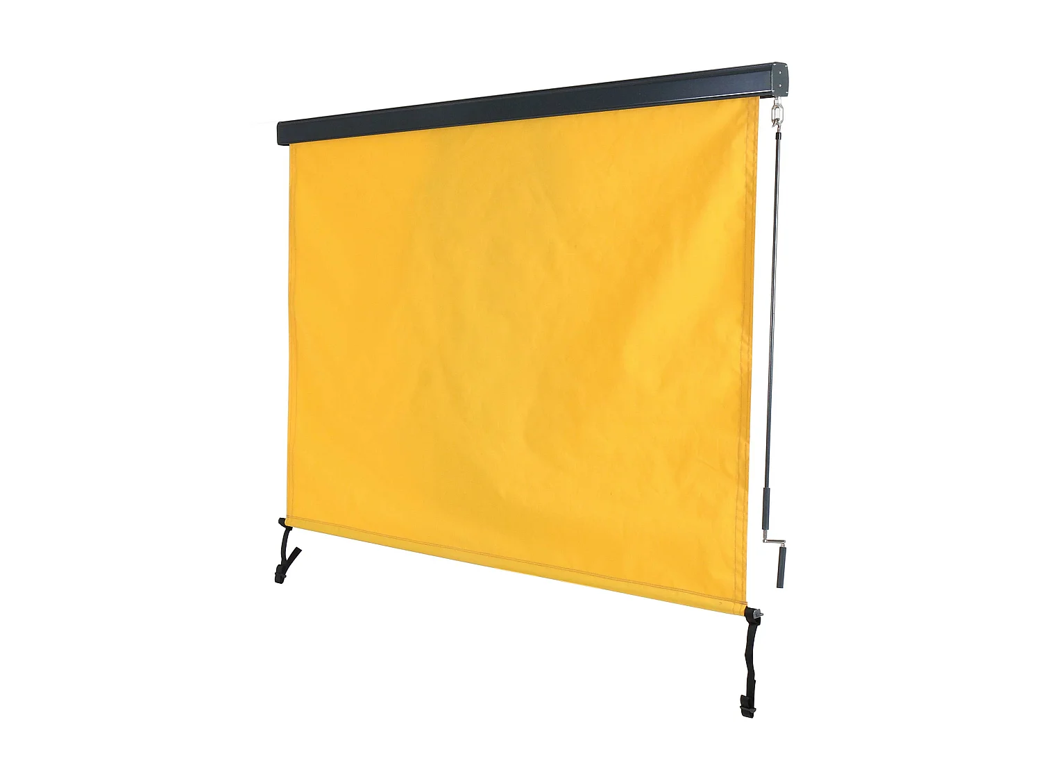 Tenda da sole verticale avvolgibile per finestra MCW-F42 180x250cm giallo