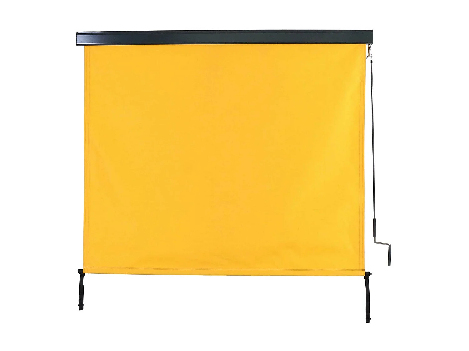 Tenda da sole verticale avvolgibile per finestra MCW-F42 180x250cm giallo