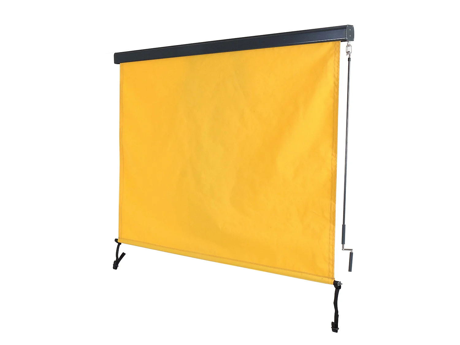 Markiza pionowa MCW-F42,  250x180 cm, żółta