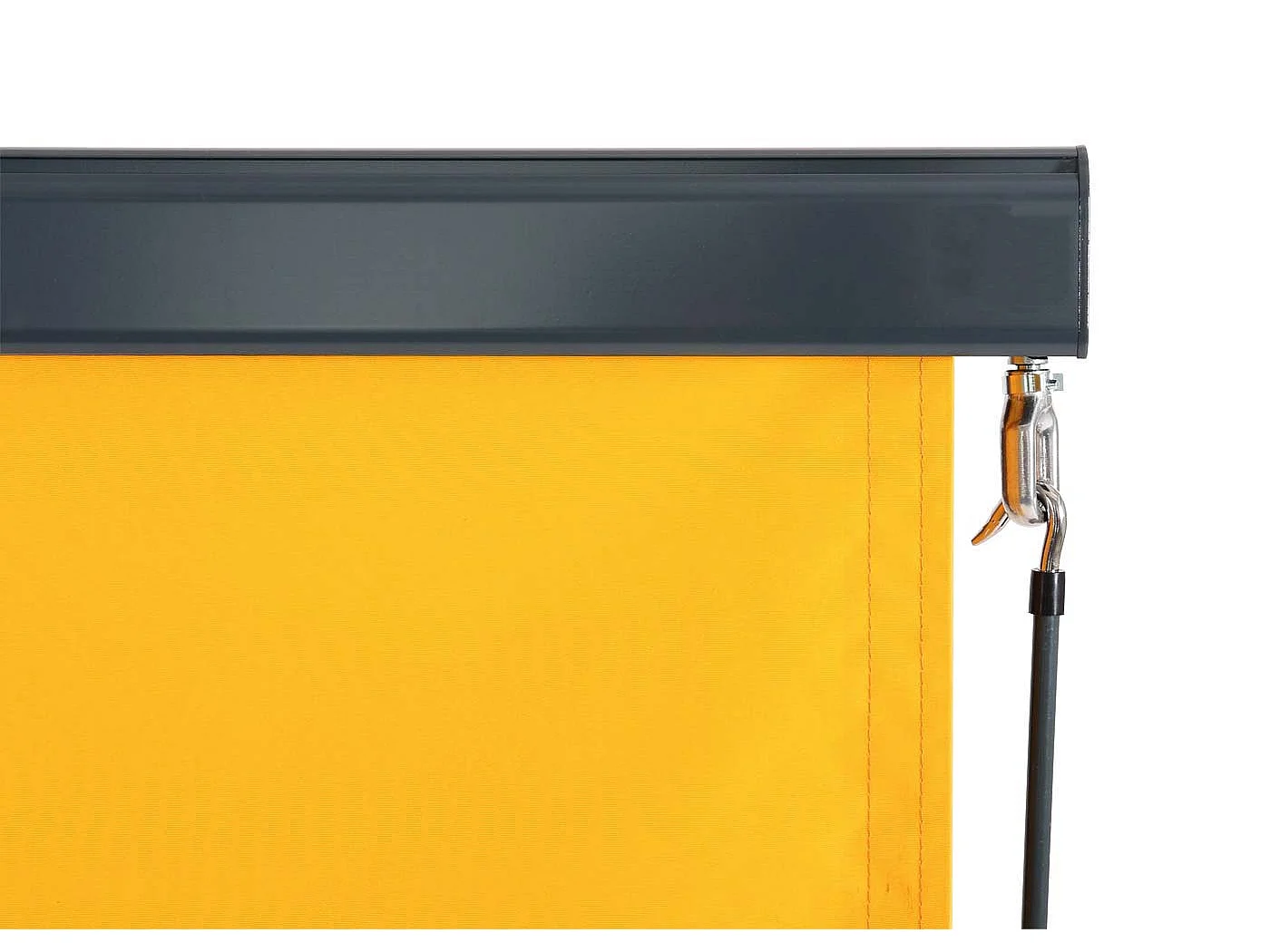 Markiza pionowa MCW-F42,  250x180 cm, żółta