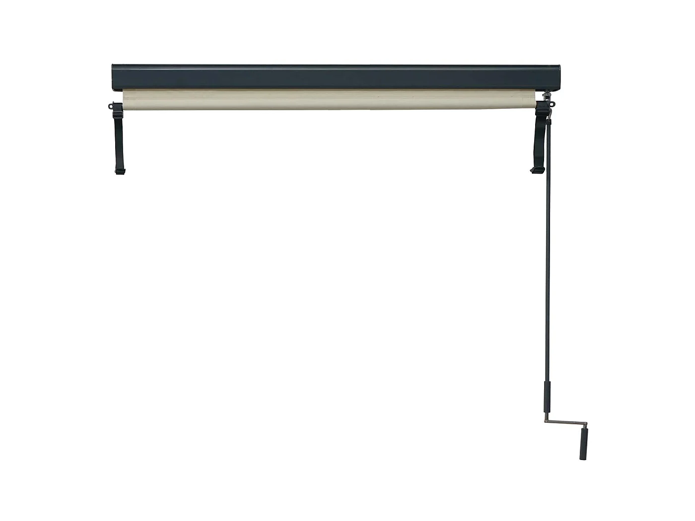 Store vertical MCW-F42,  250x180 cm, crème-beige