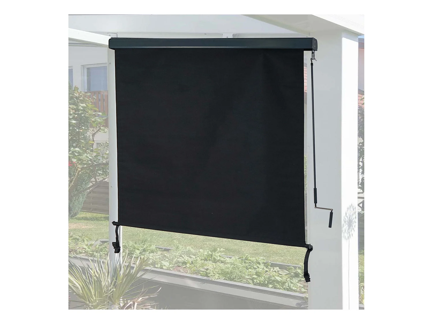 Store vertical MCW-F42,  250x180 cm, anthracite