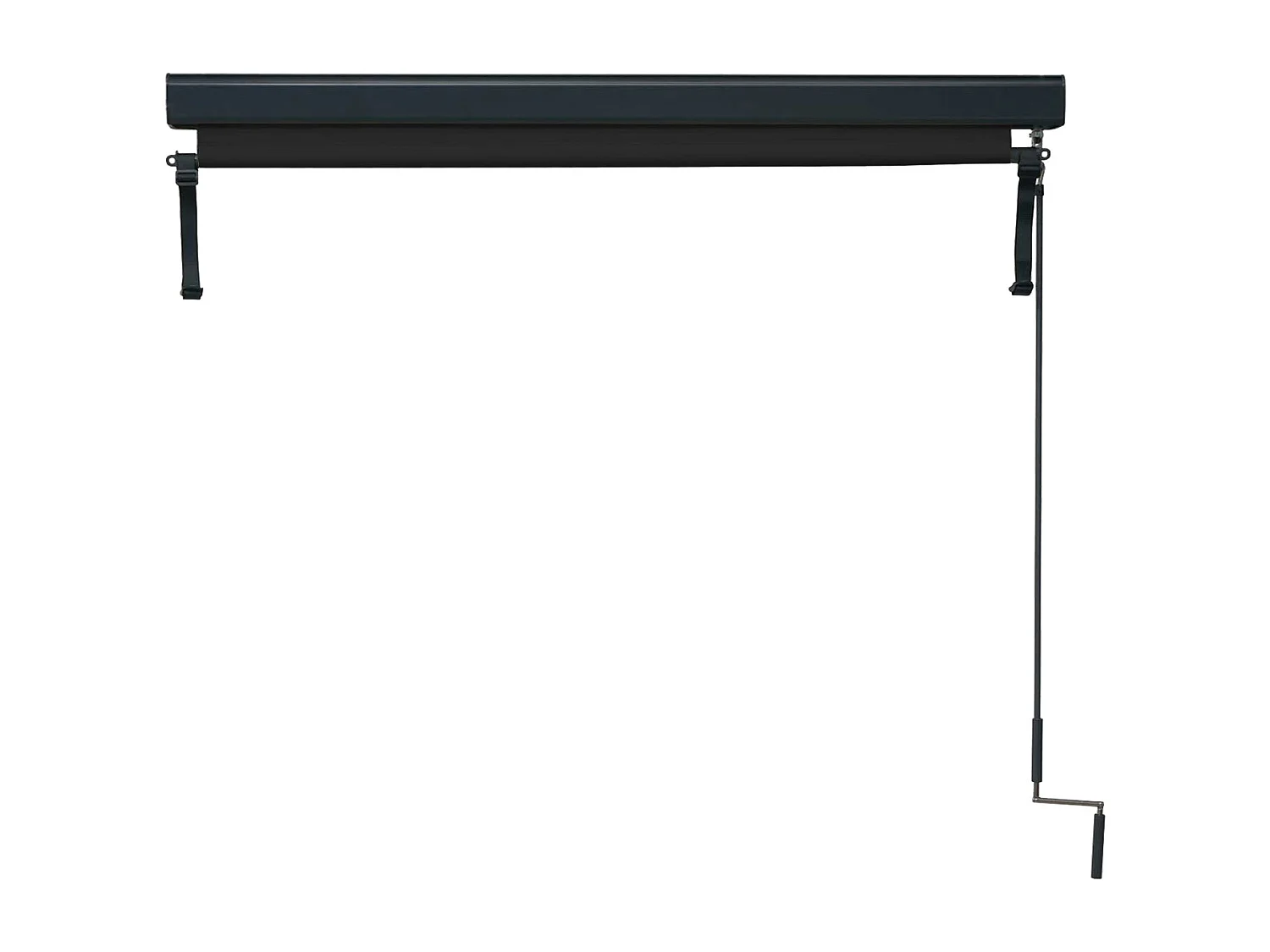 Markiza pionowa MCW-F42,  250x180cm, czarny