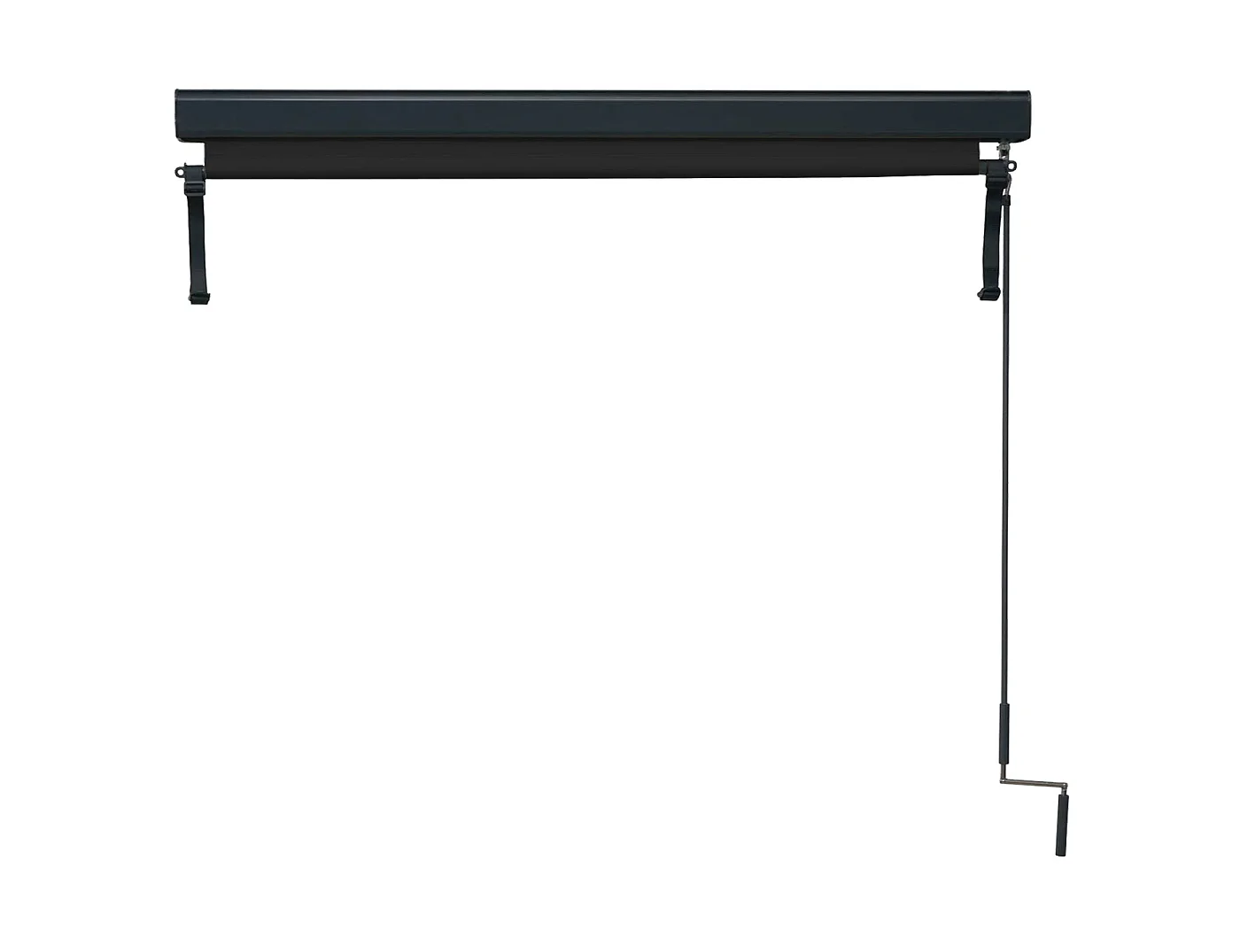 Store vertical MCW-F42,  250x180 cm, anthracite