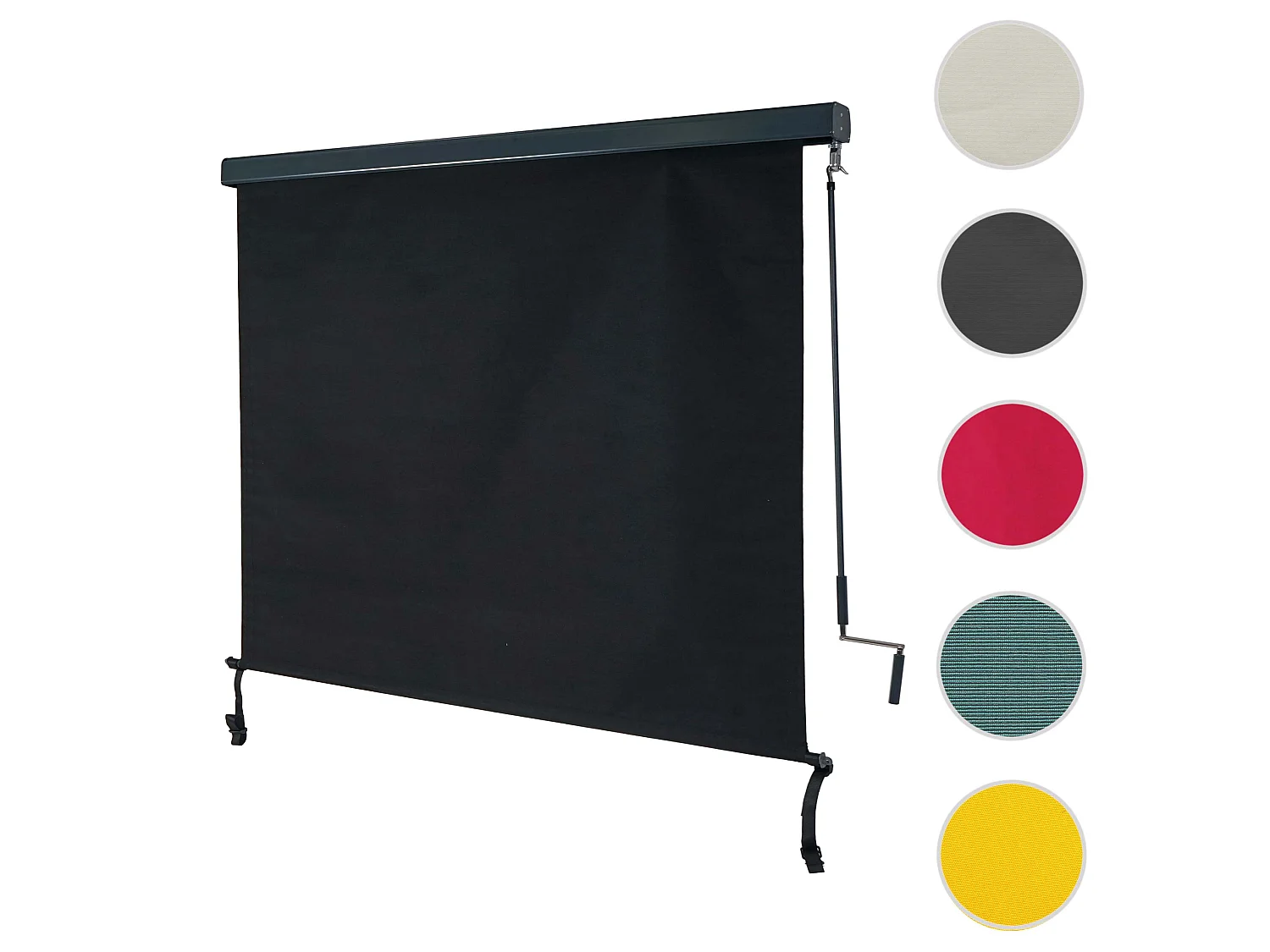 Store vertical MCW-F42,  250x180 cm, anthracite