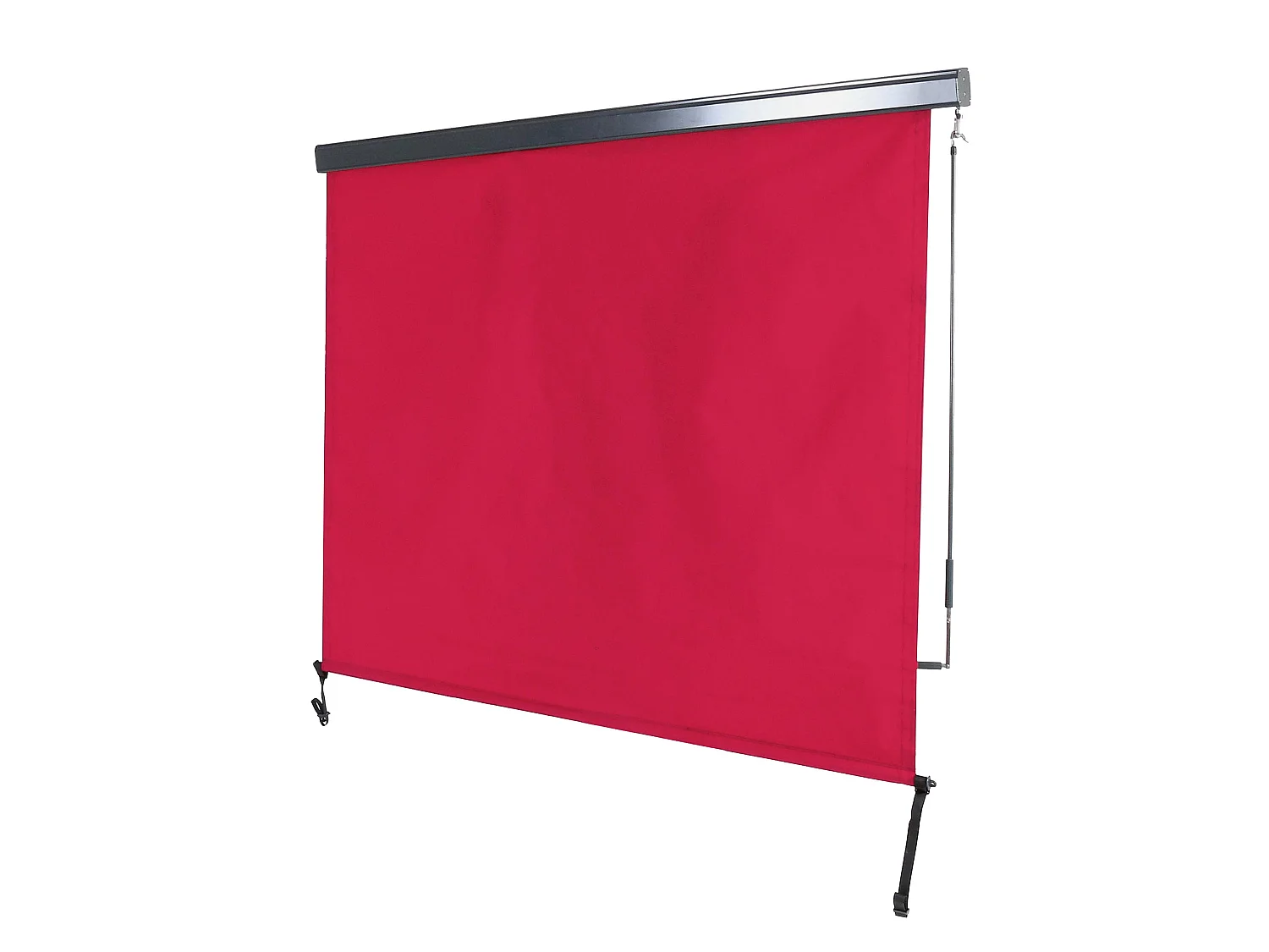 Markiza pionowa MCW-F42,  250 x 180 cm, bordowo-czerwona