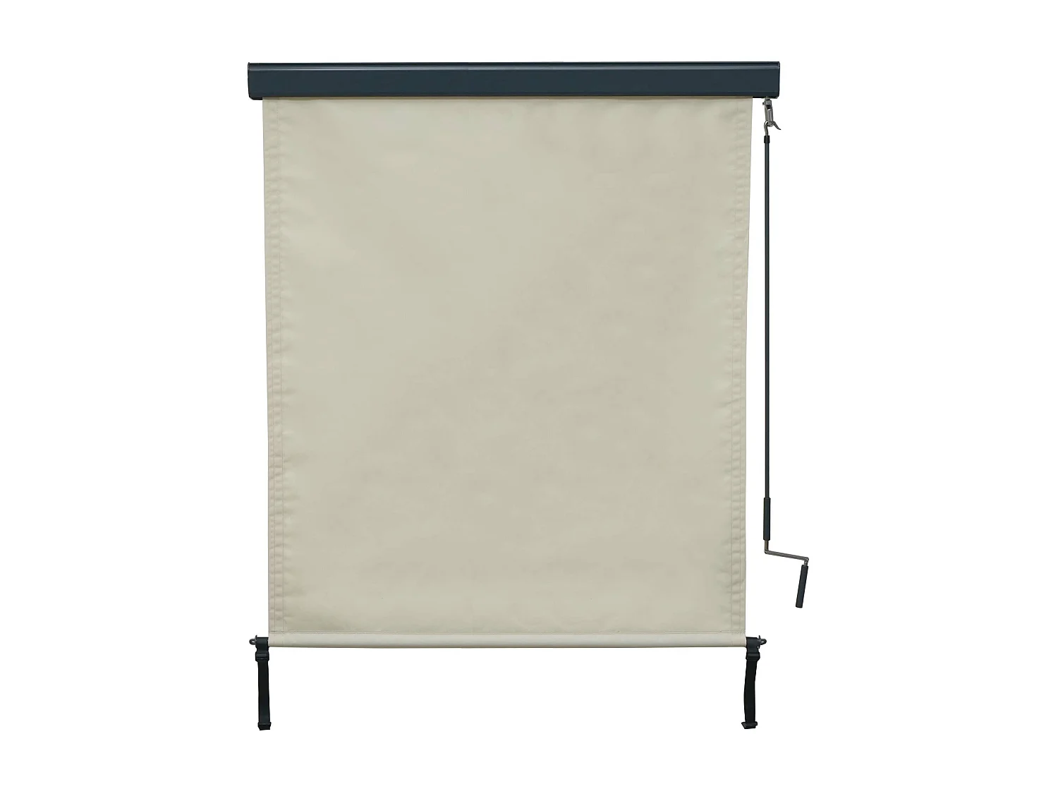 Verticale zonwering MCW-F42,  250x140cm, crème-beige