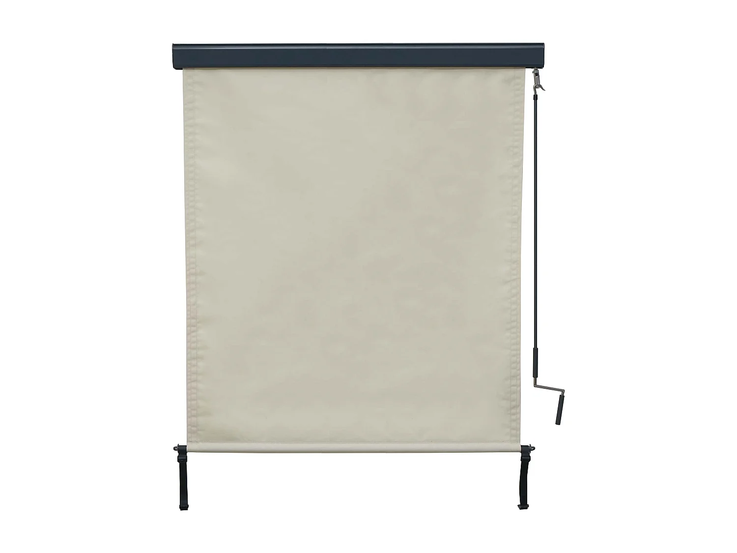 Verticale zonwering MCW-F42,  250x140cm, crème-beige
