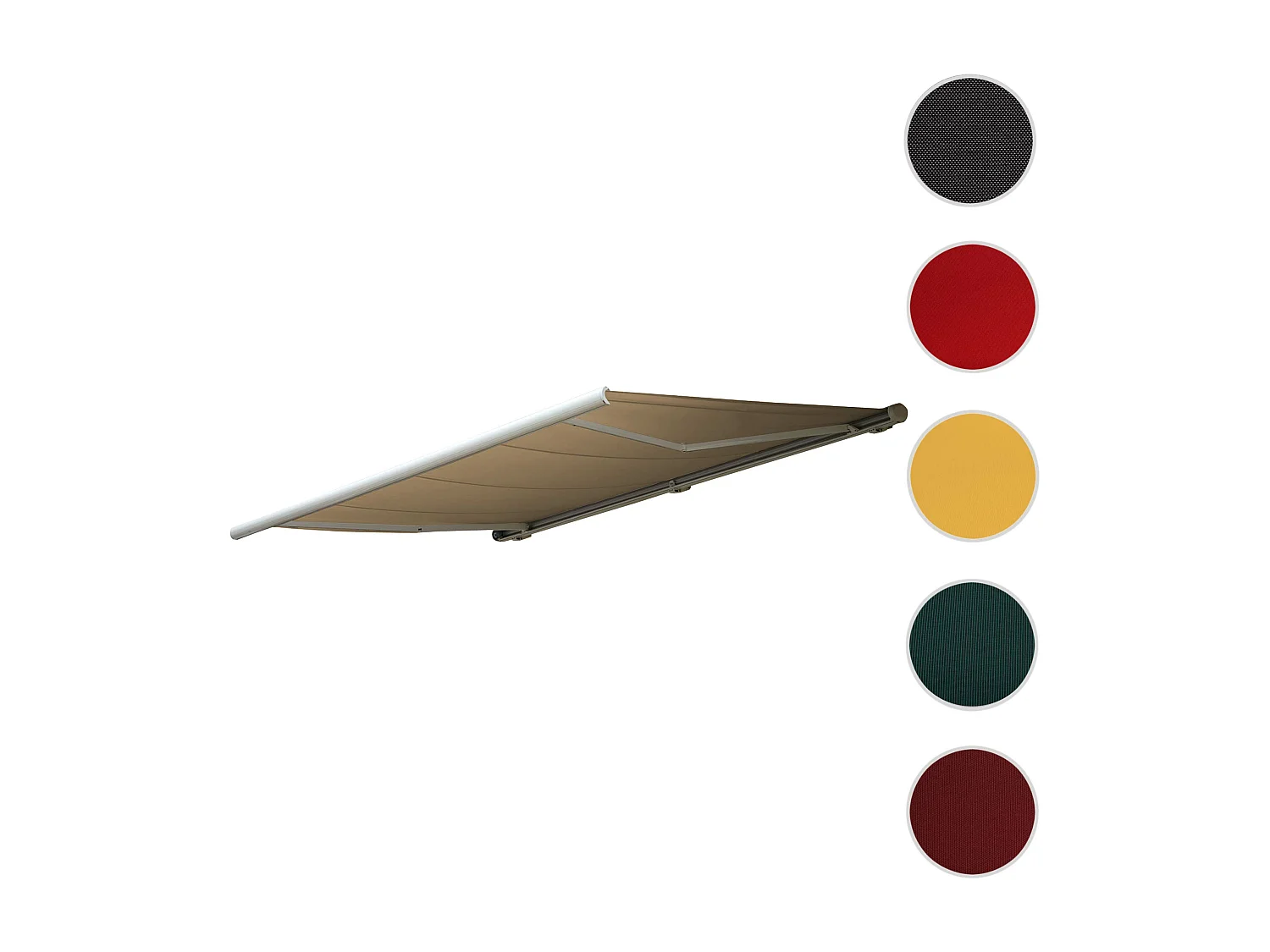 Ersatz-Bezug für Markise H122, Polyester Creme