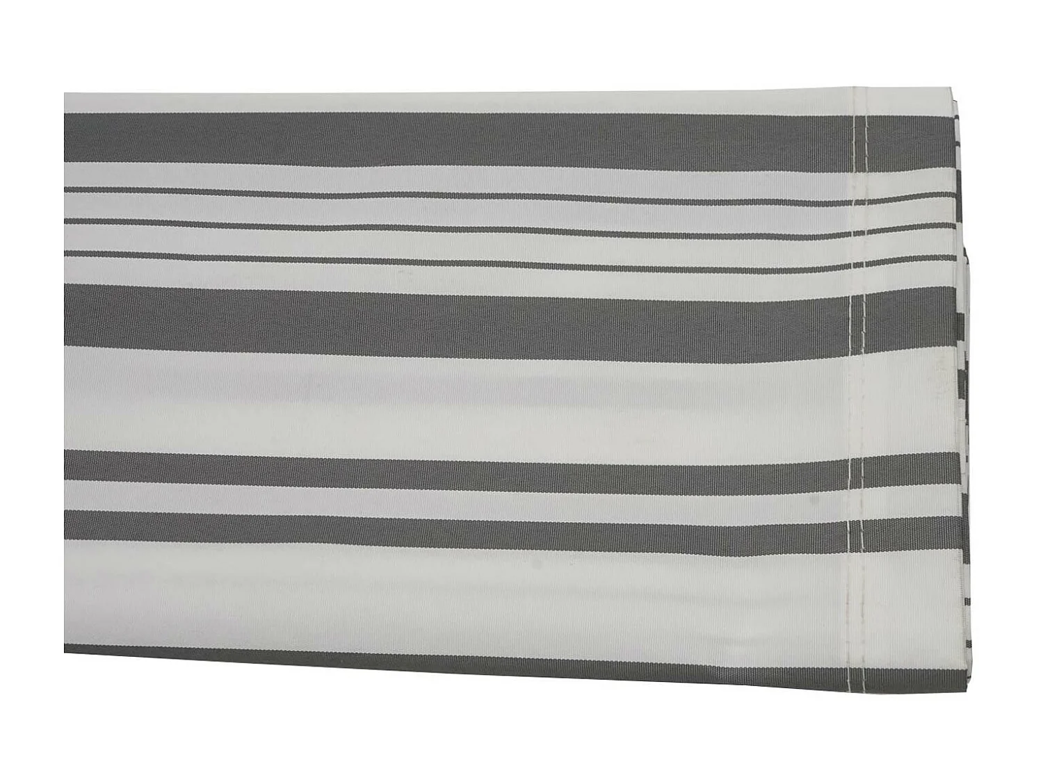 Ersatz-Bezug für Markise H122, Polyester grau-weiß