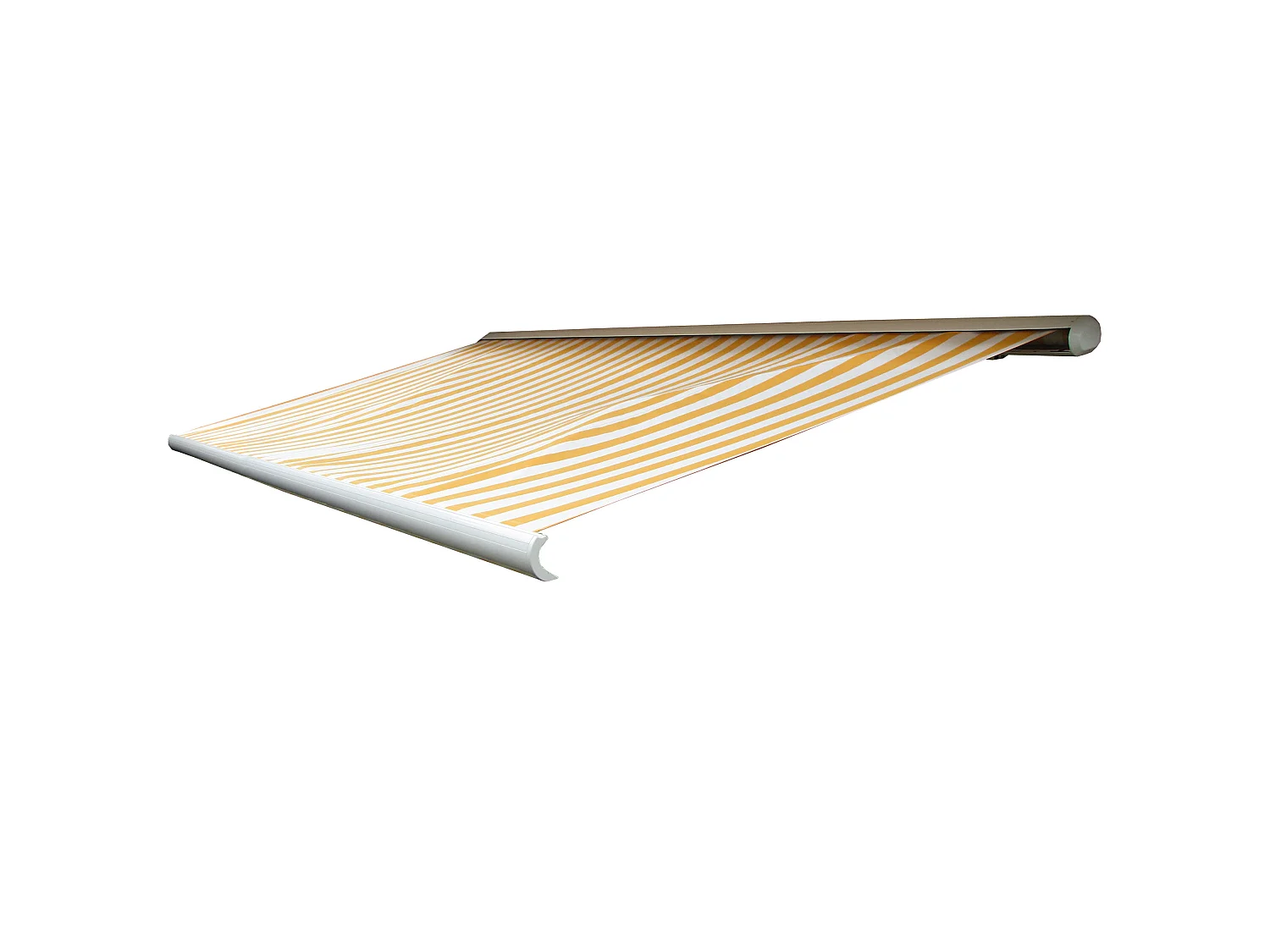 Ersatz-Bezug für Markise H122, Polyester gelb-weiß