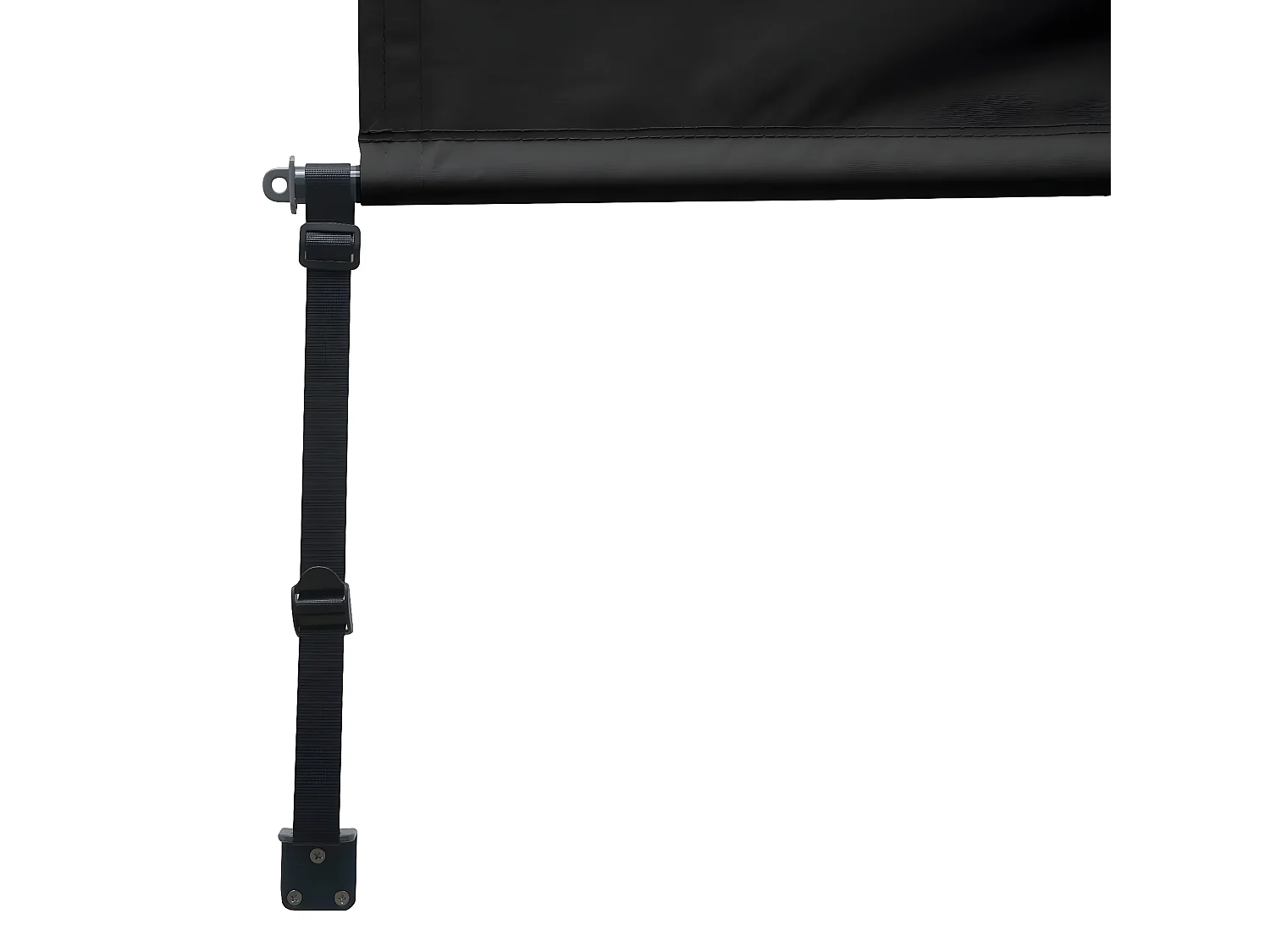 Markiza pionowa MCW-F42,  250x140cm, czarny