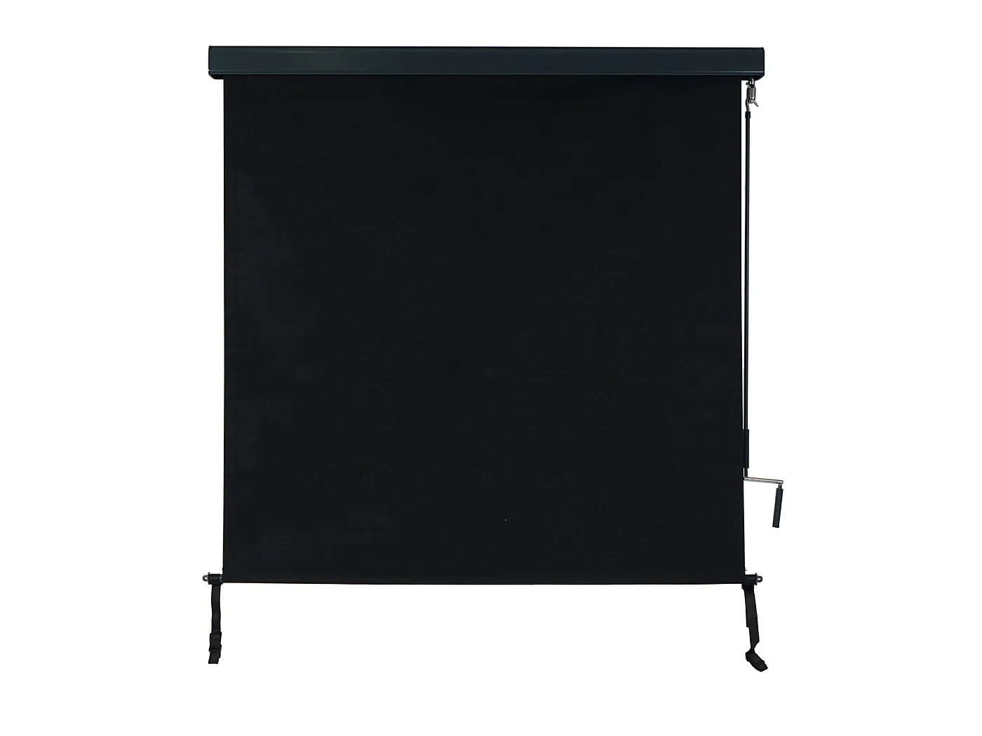Markiza pionowa MCW-F42,  250x140cm, czarna