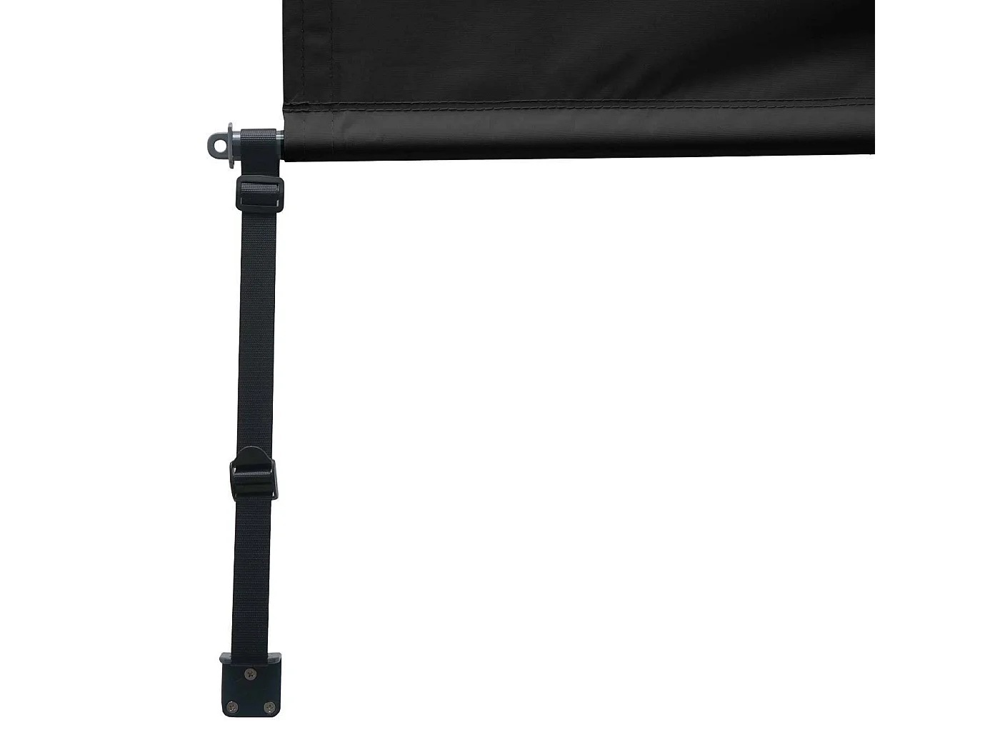 Markiza pionowa MCW-F42,  250x140cm, czarna