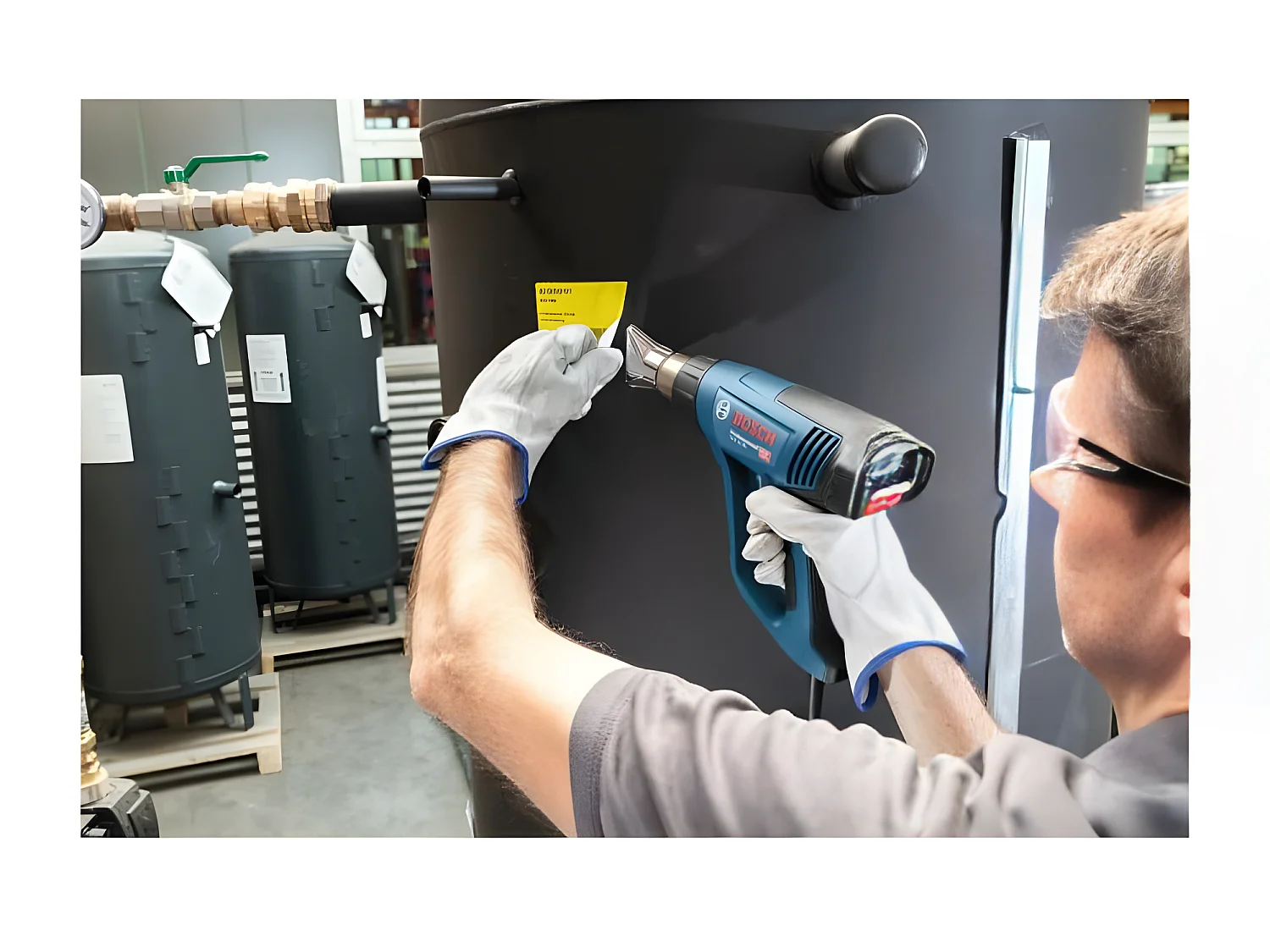 Pistola de aire caliente Bosch GHG 23-66