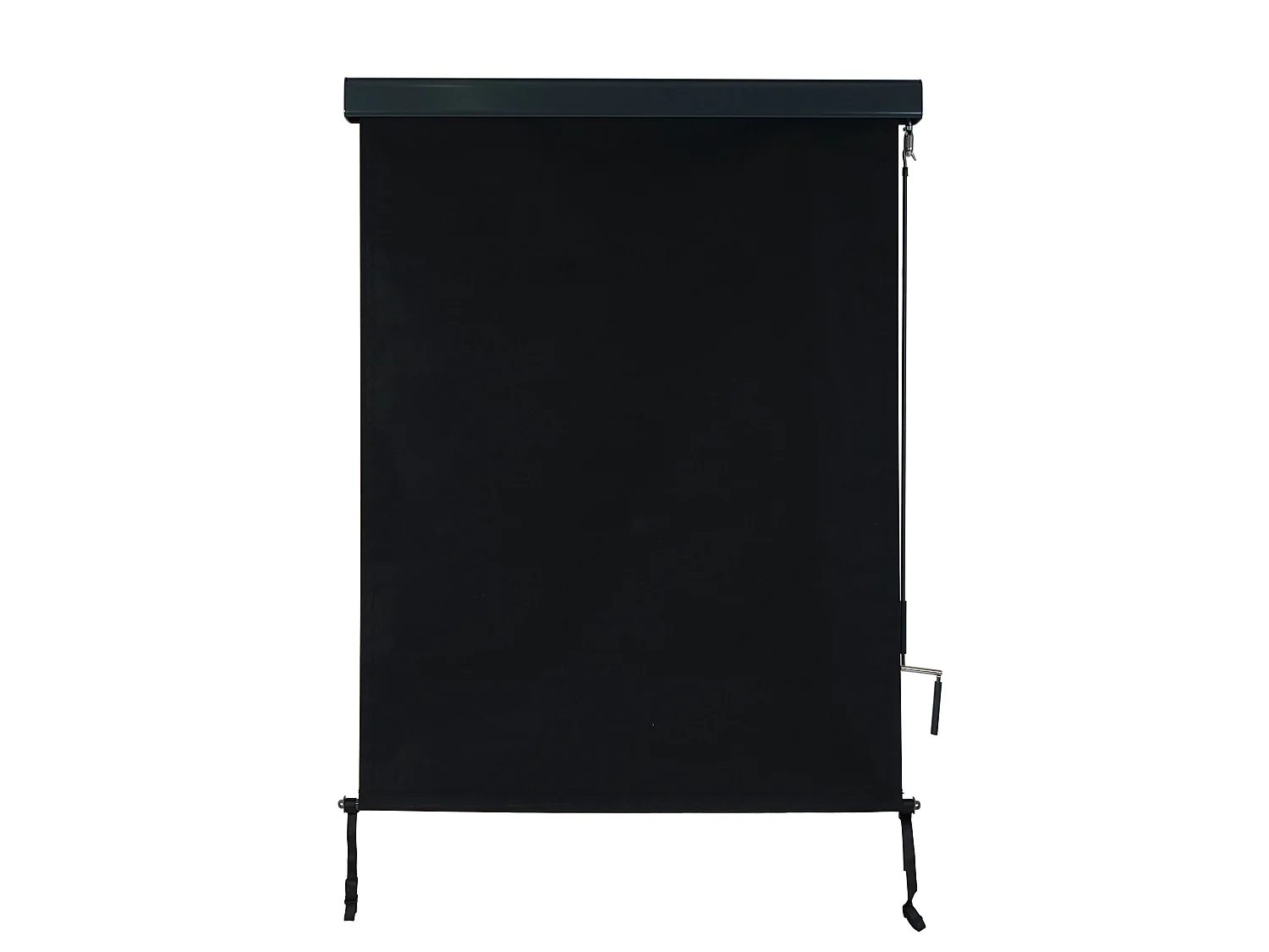 Markiza pionowa MCW-F42,  250x100cm, czarna