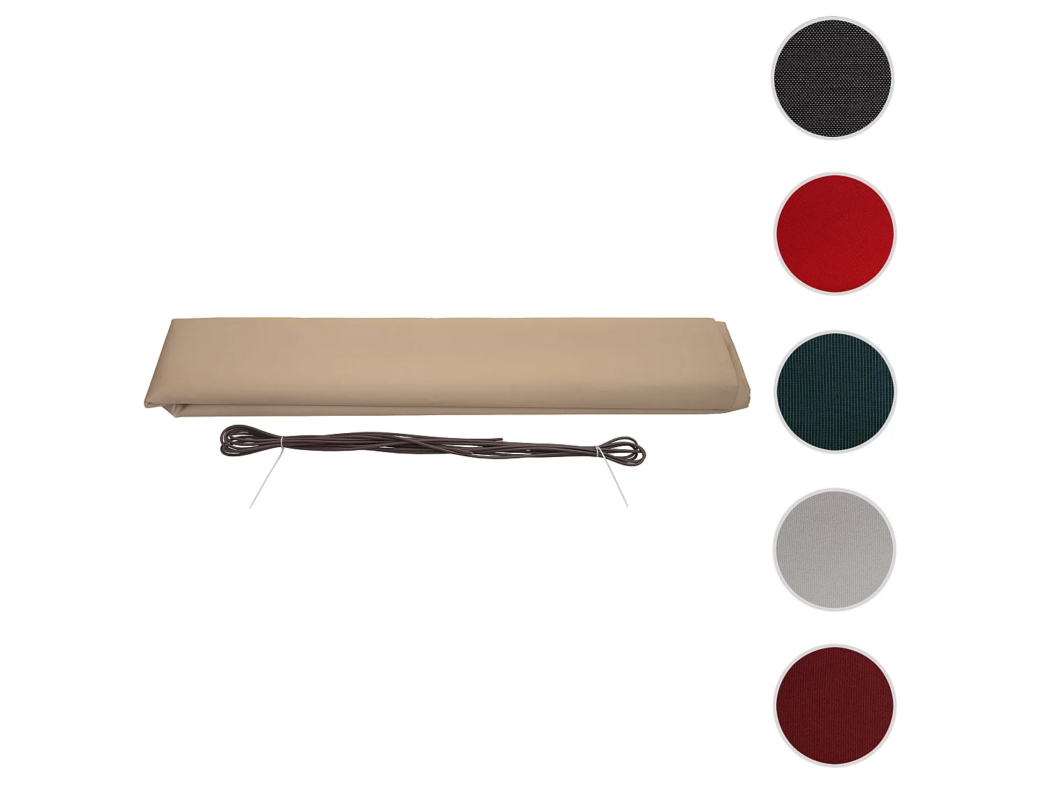 Ersatz-Bezug für Markise MCW-H27, Polyester Creme