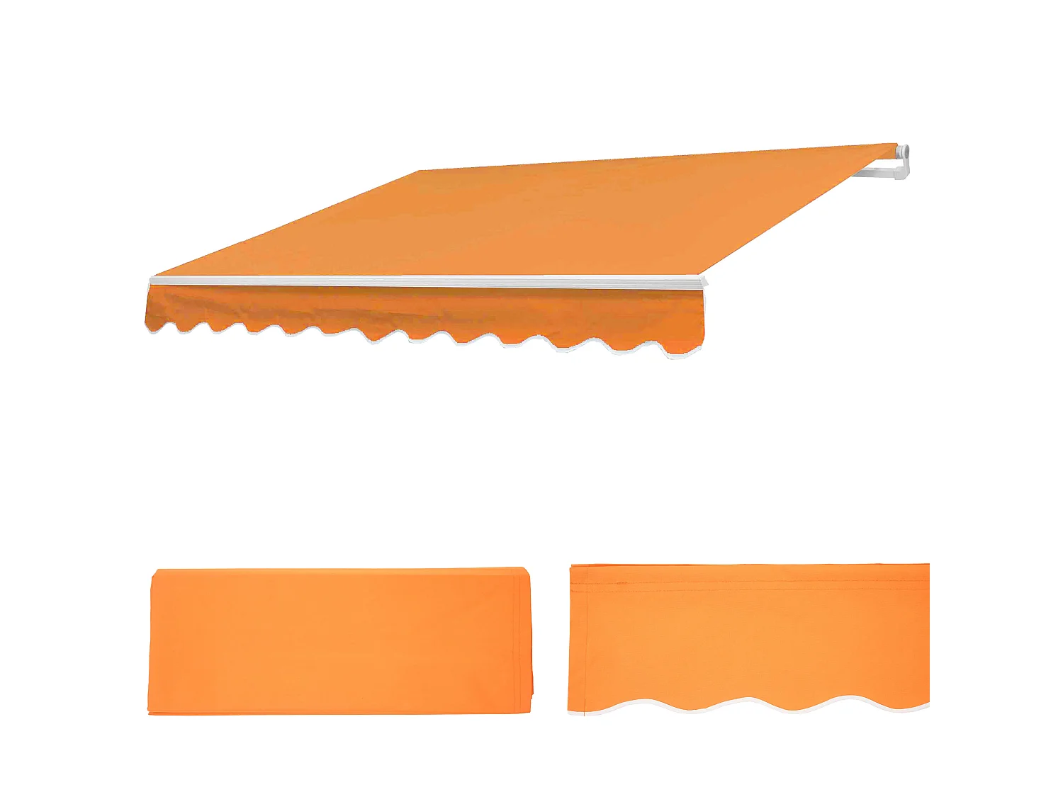 Vervangingshoes voor luifel MCW-E49,  Polyester terracotta